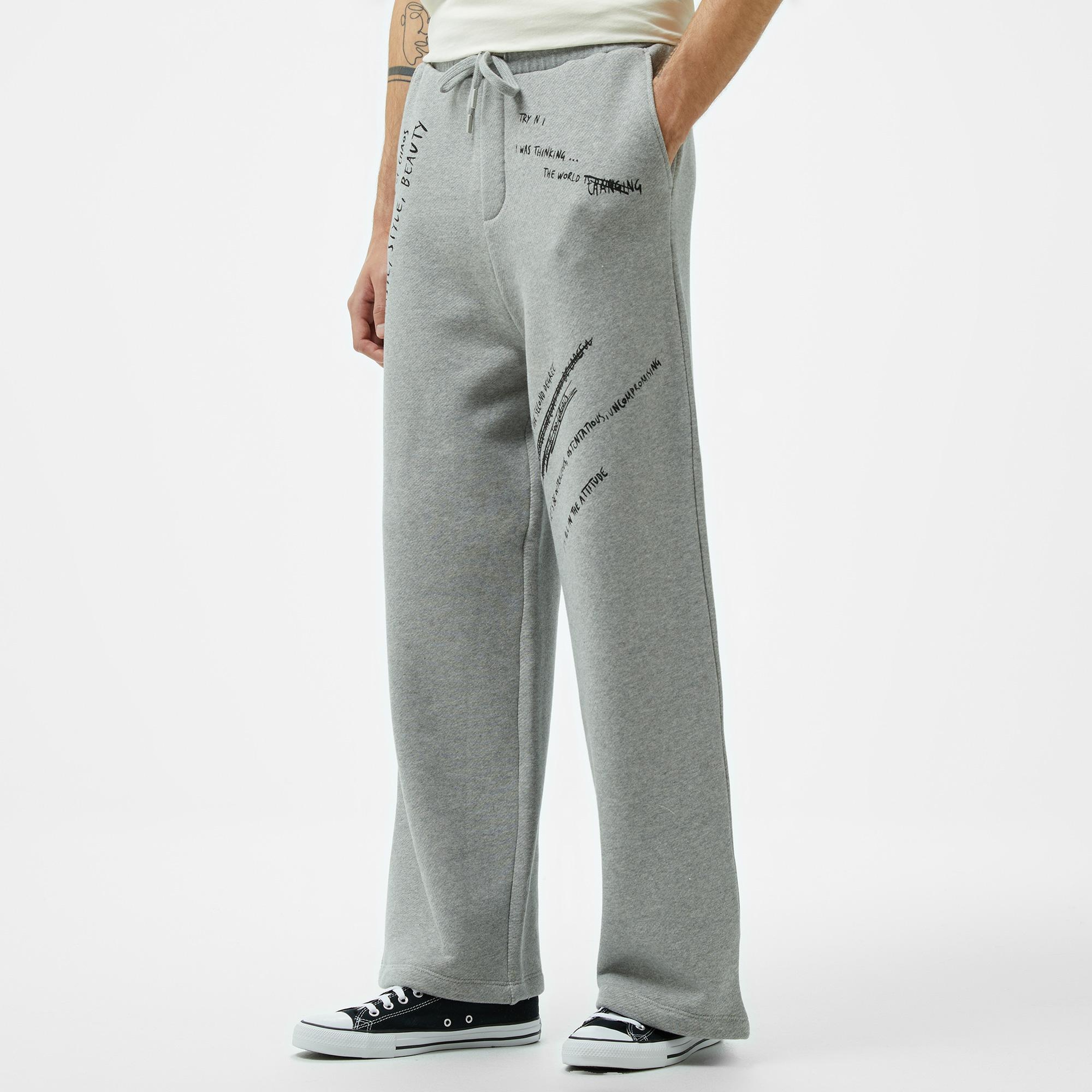 The Kooples Classic Erkek Gri Eşofman Altı
