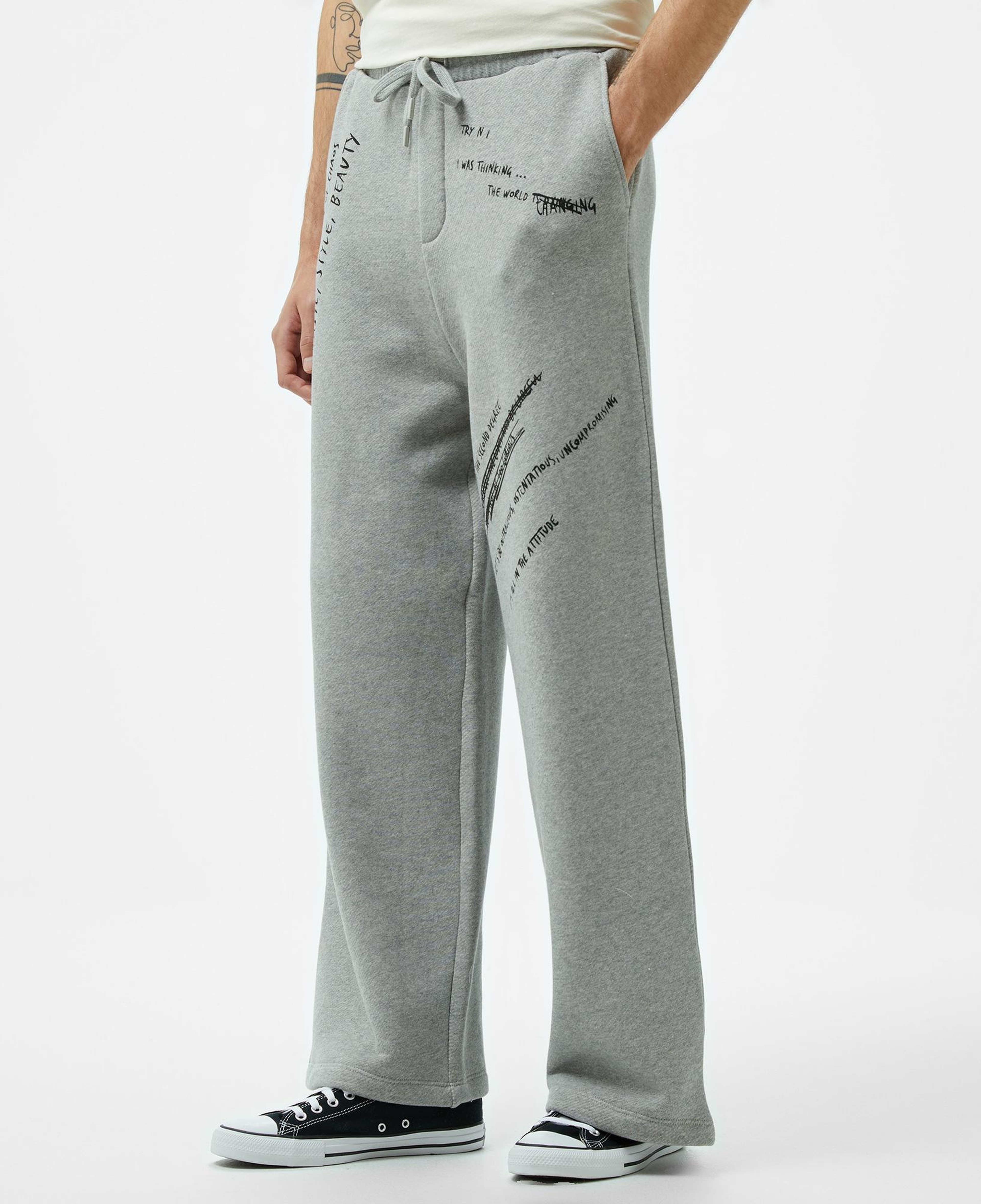 The Kooples Classic Erkek Gri Eşofman Altı