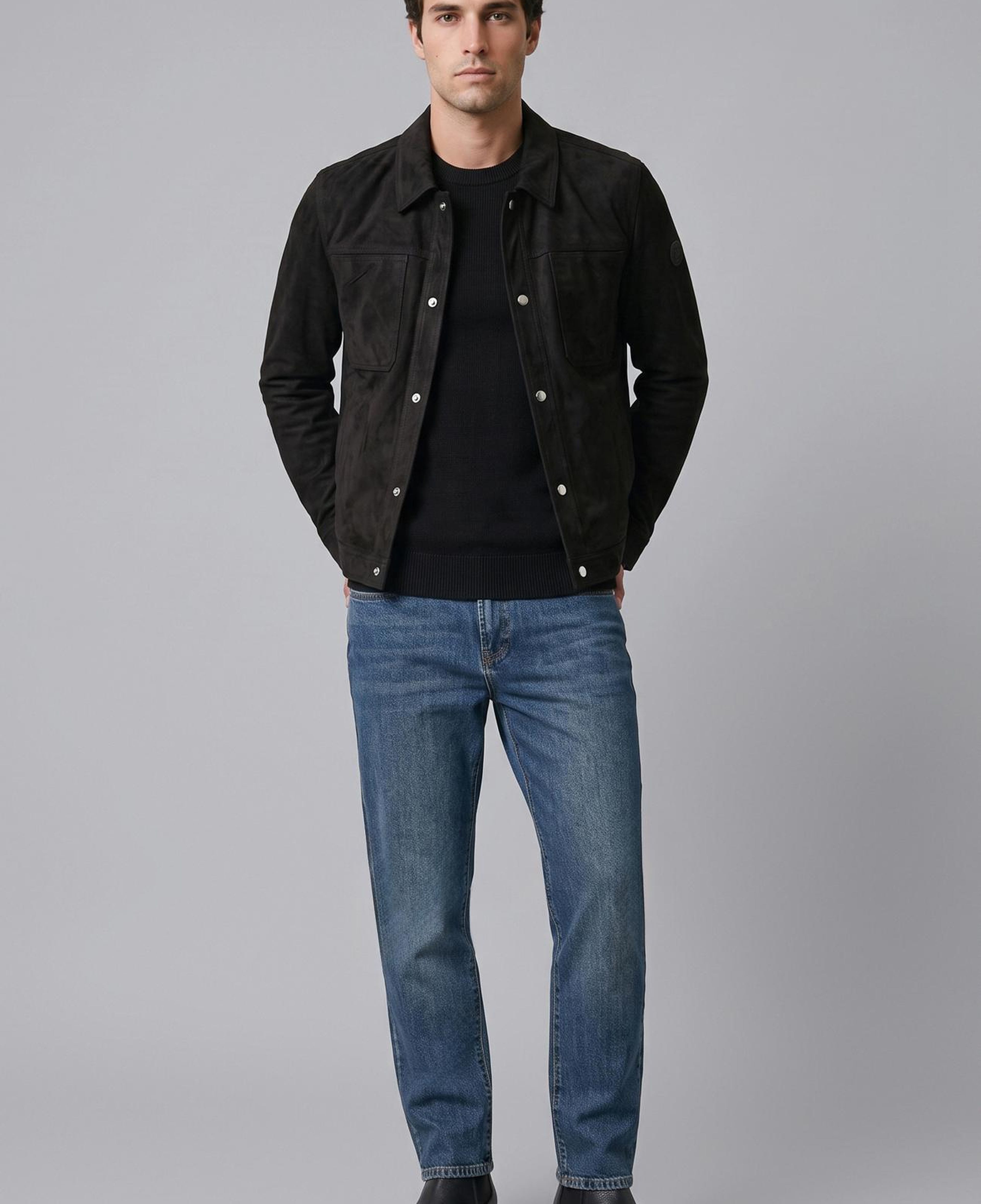 Network Erkek Mavi Slim Fit Denim Pantolon