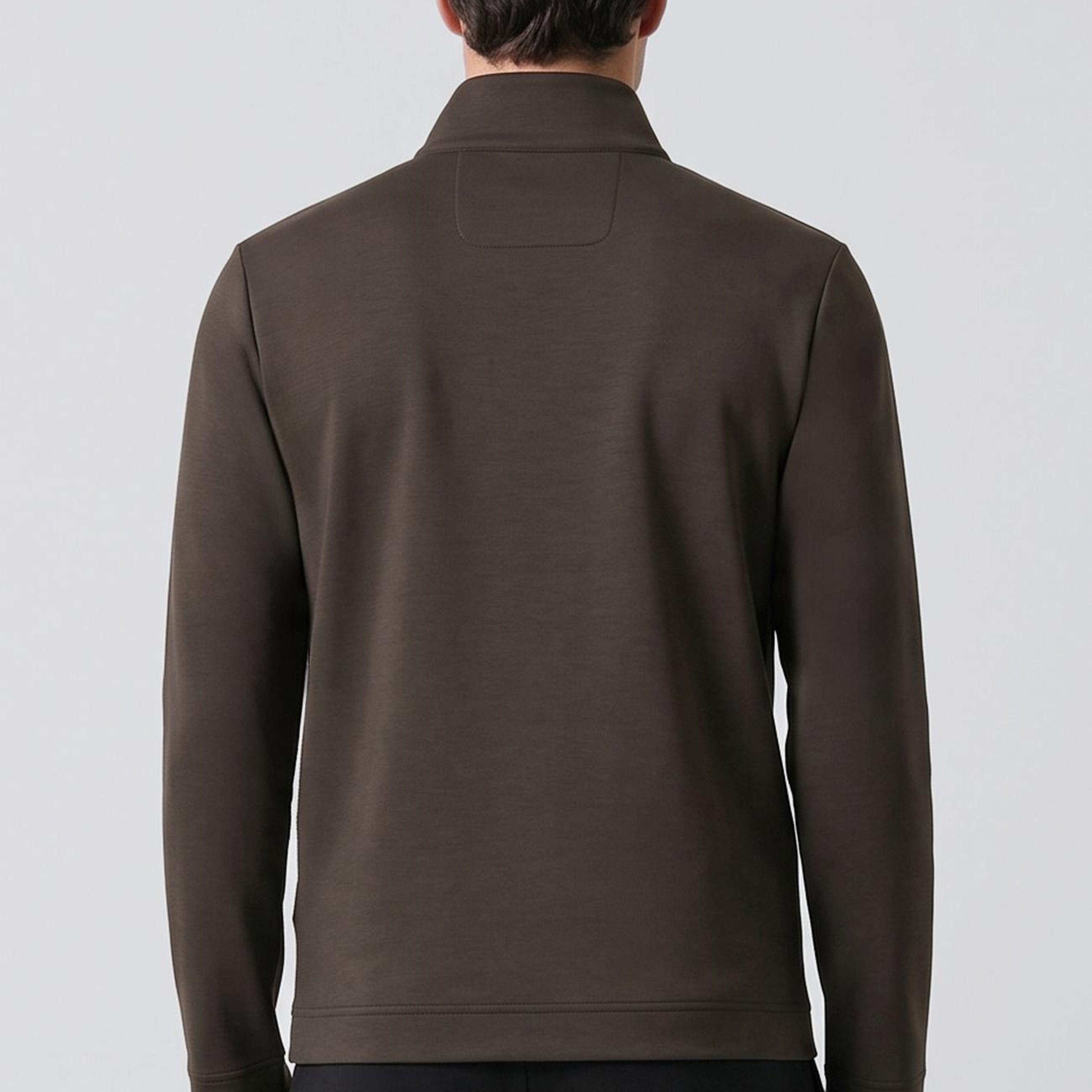 Network Erkek Haki Modal Karışımlı Sweatshirt