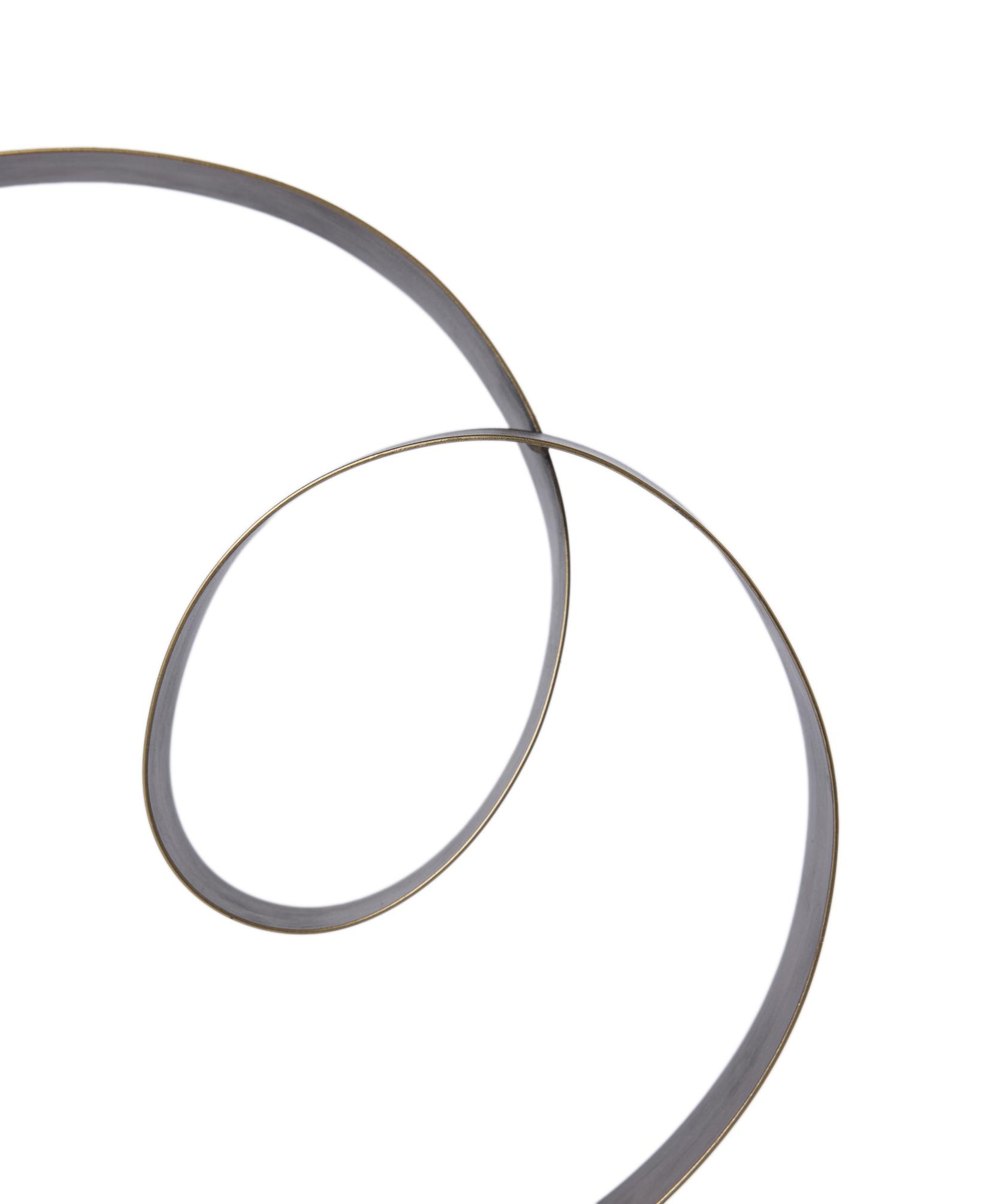YARGICI Mermer Standlı Metal Obje(28x10x27 Cm)