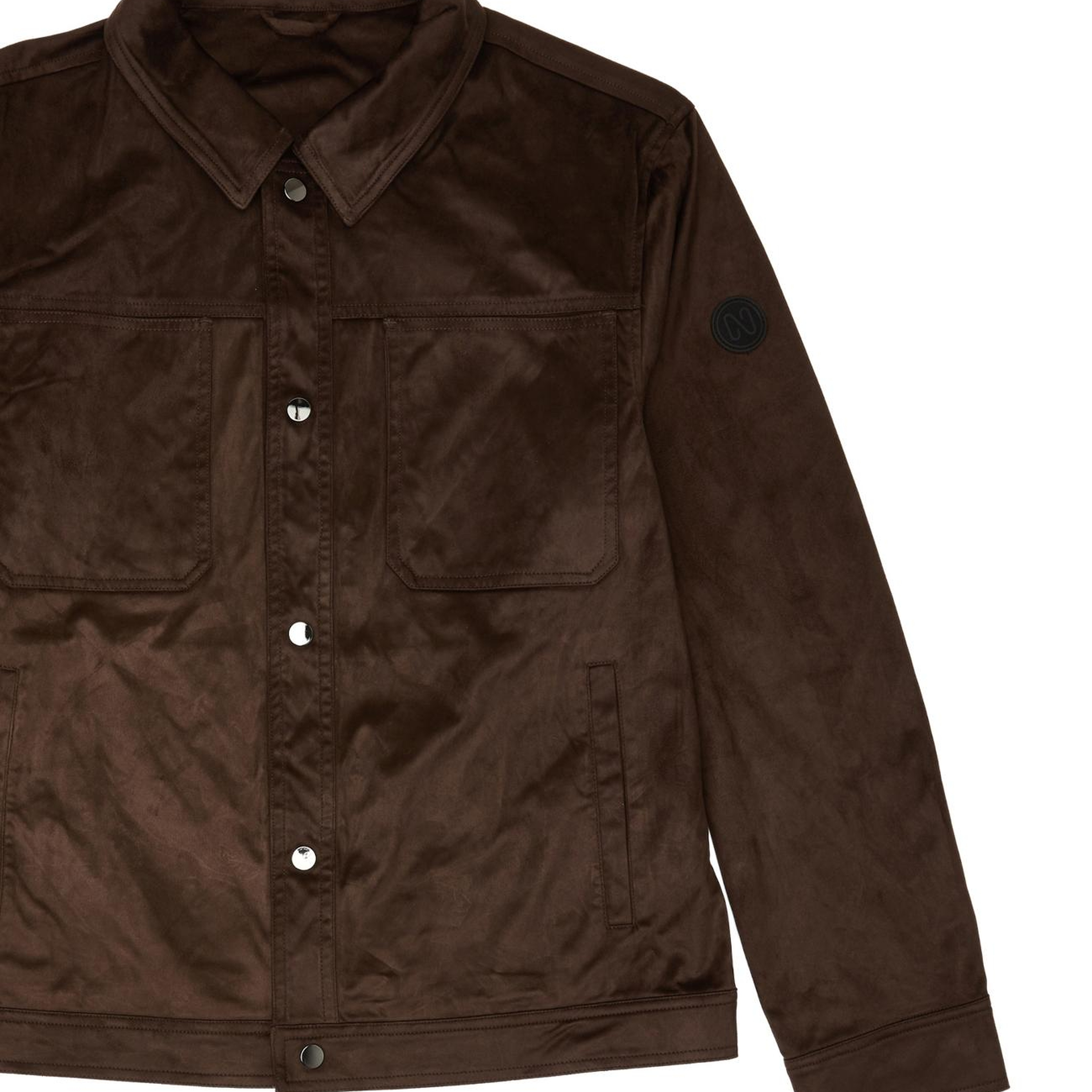 Network Erkek Acı Kahve Slim Fit Yan Cep Detaylı Dış Gömlek