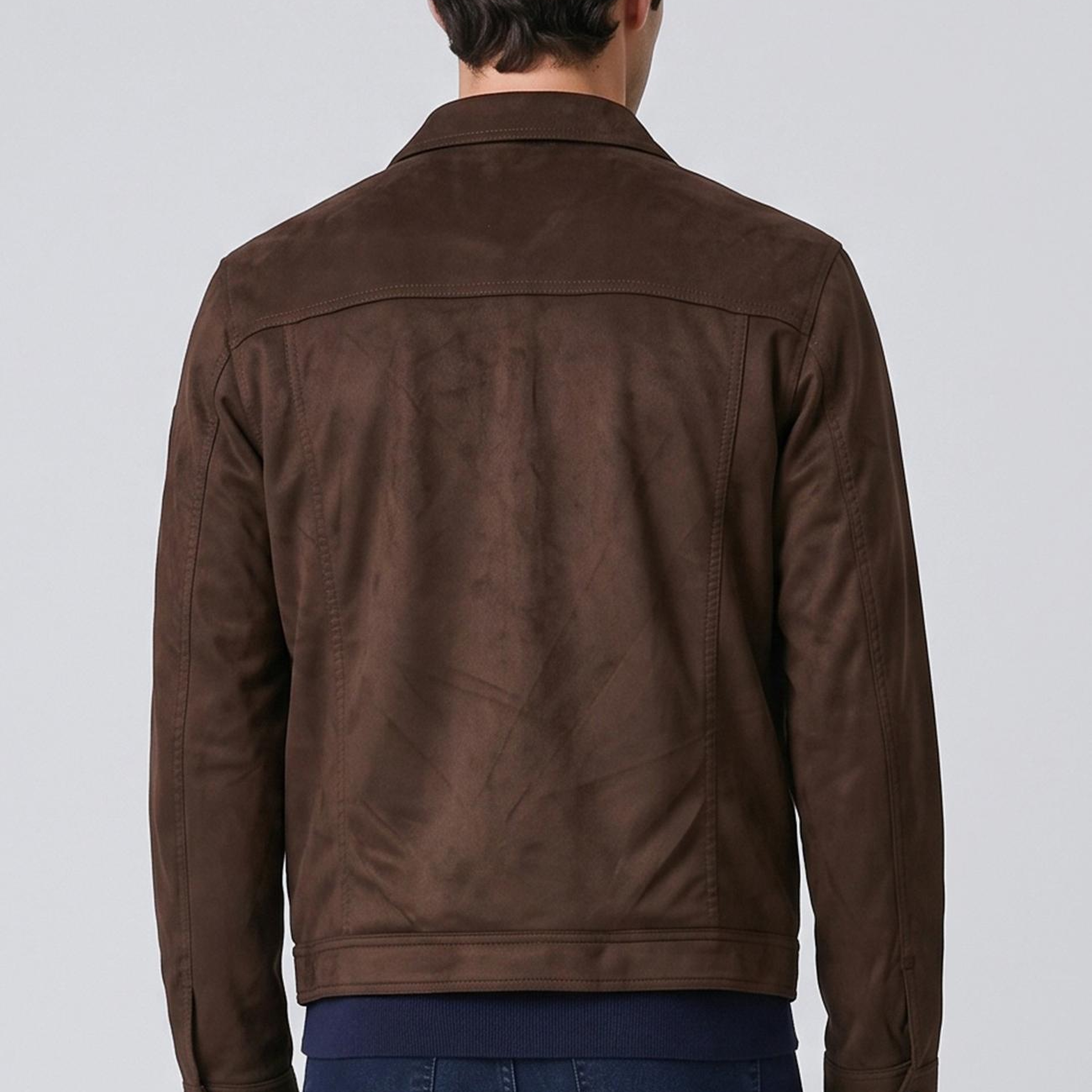 Network Erkek Acı Kahve Slim Fit Yan Cep Detaylı Dış Gömlek