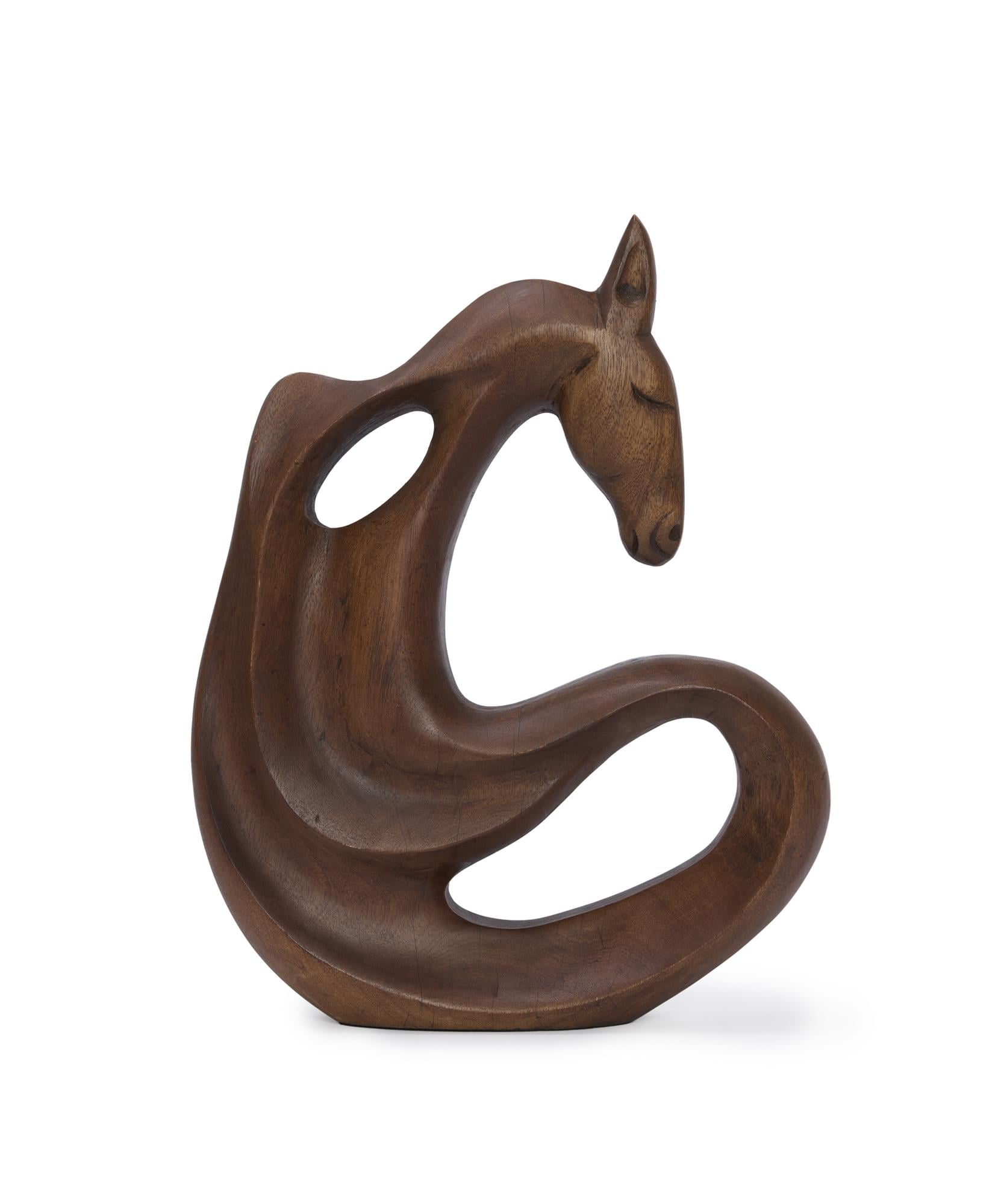 YARGICI At Formlu Mango Ağacı Dekoratif Obje(31x7x39 Cm)