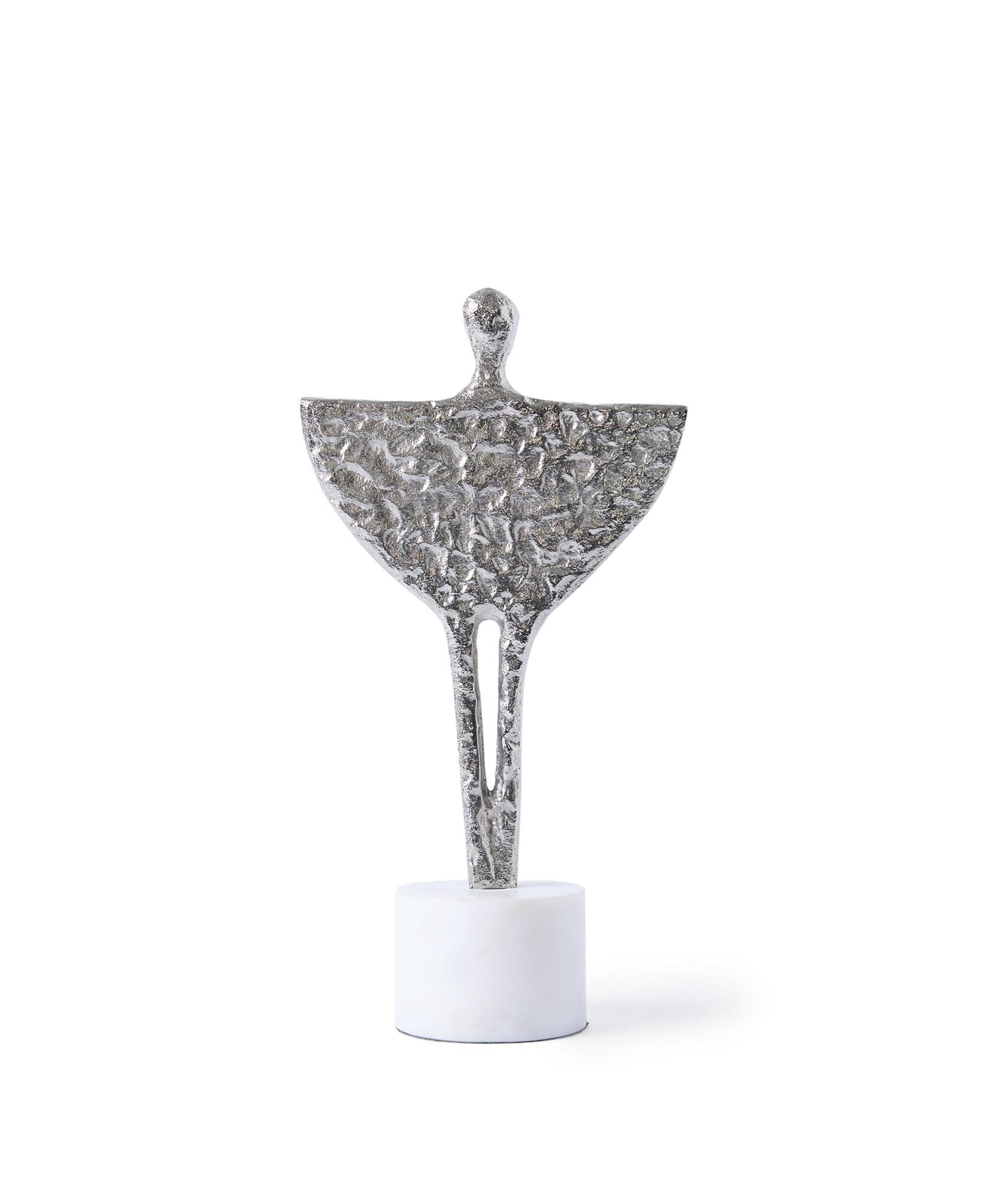 YARGICI Mermer Standlı Soyut Dekoratif Obje(16x28 Cm)