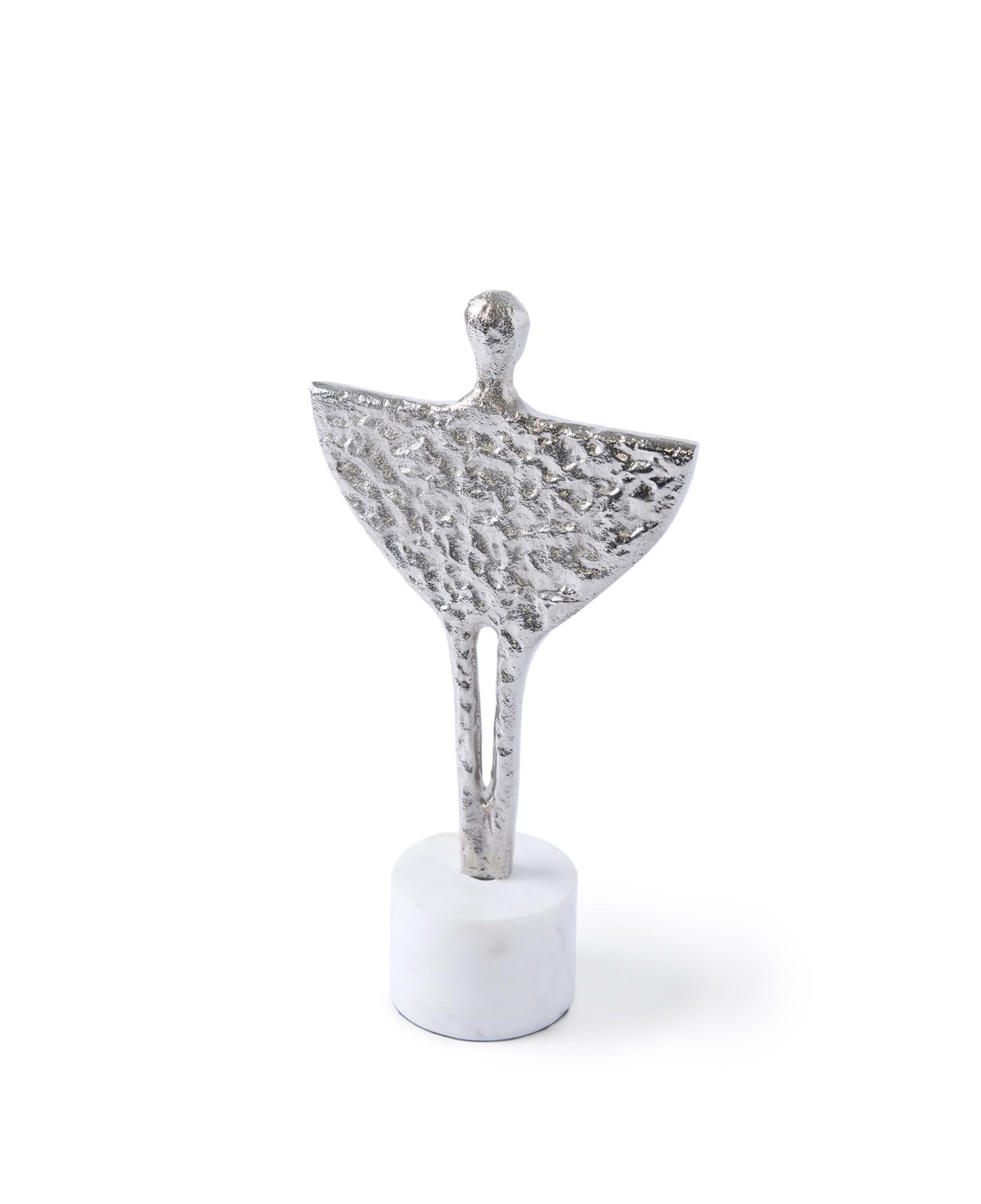 YARGICI Mermer Standlı Soyut Dekoratif Obje(16x28 Cm)