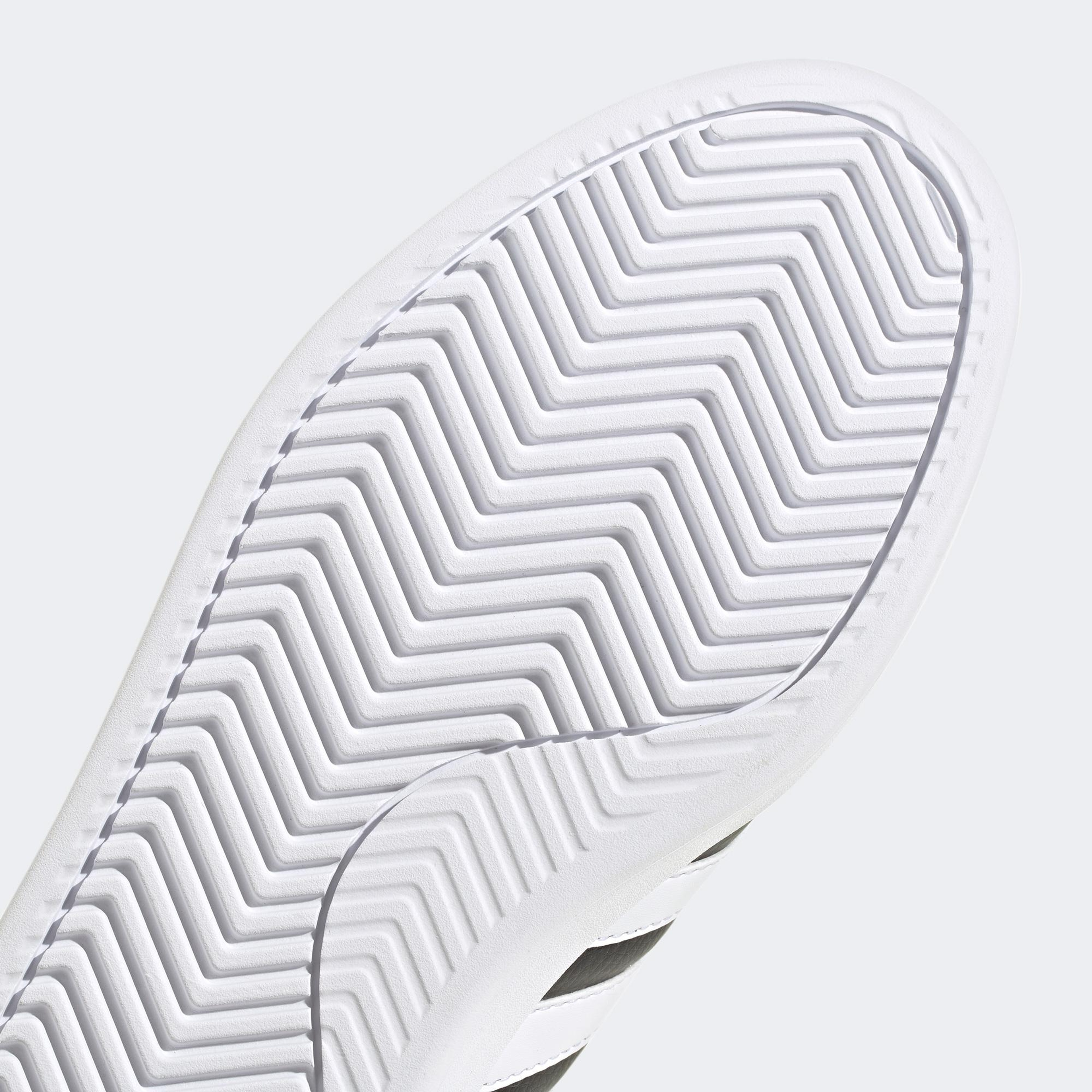 adidas Grand Court Cloudfoam Comfort Erkek Siyah Günlük Spor Ayakkabı