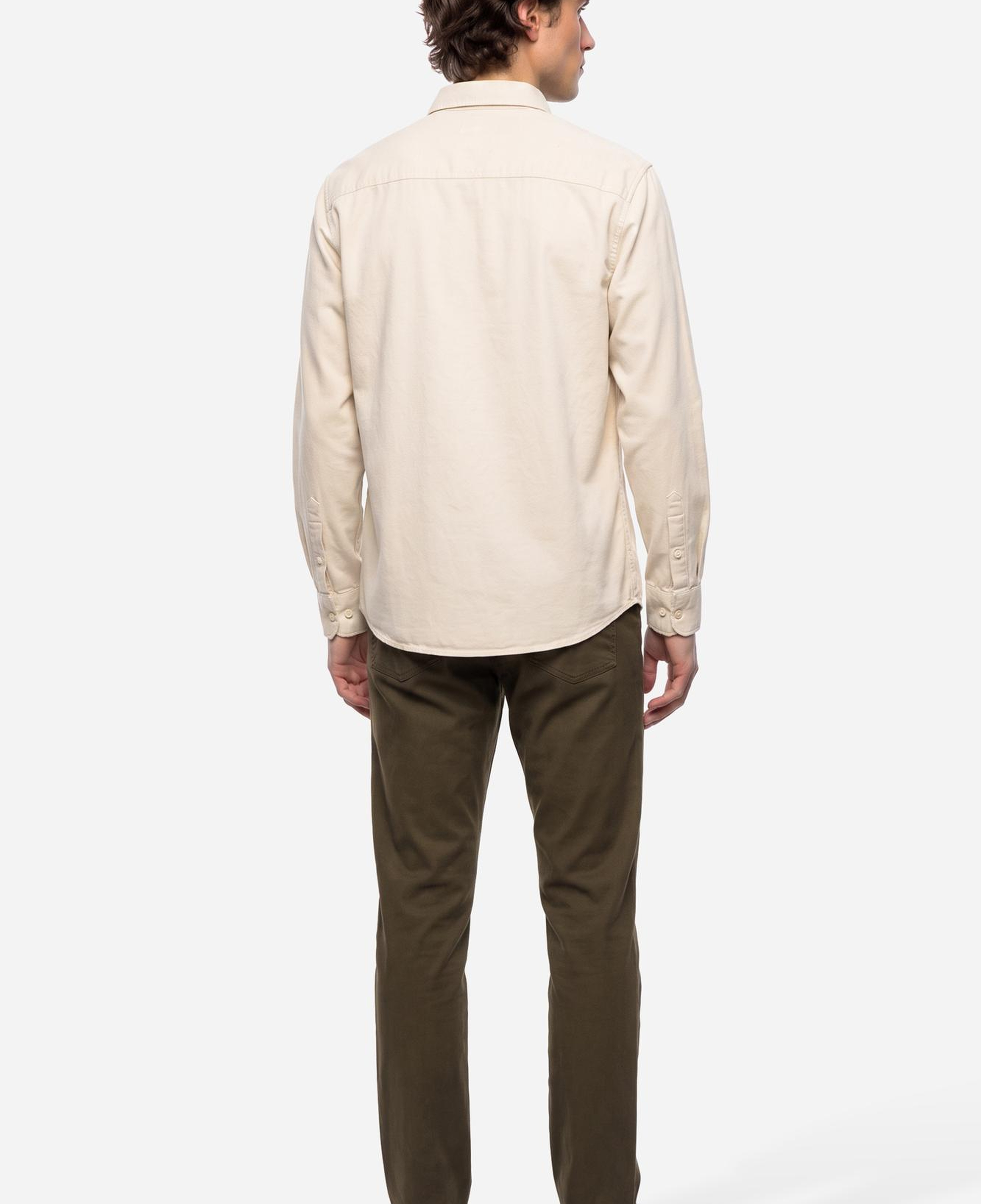 Erkek Kahverengi Slim Straight Fit Pantolon
