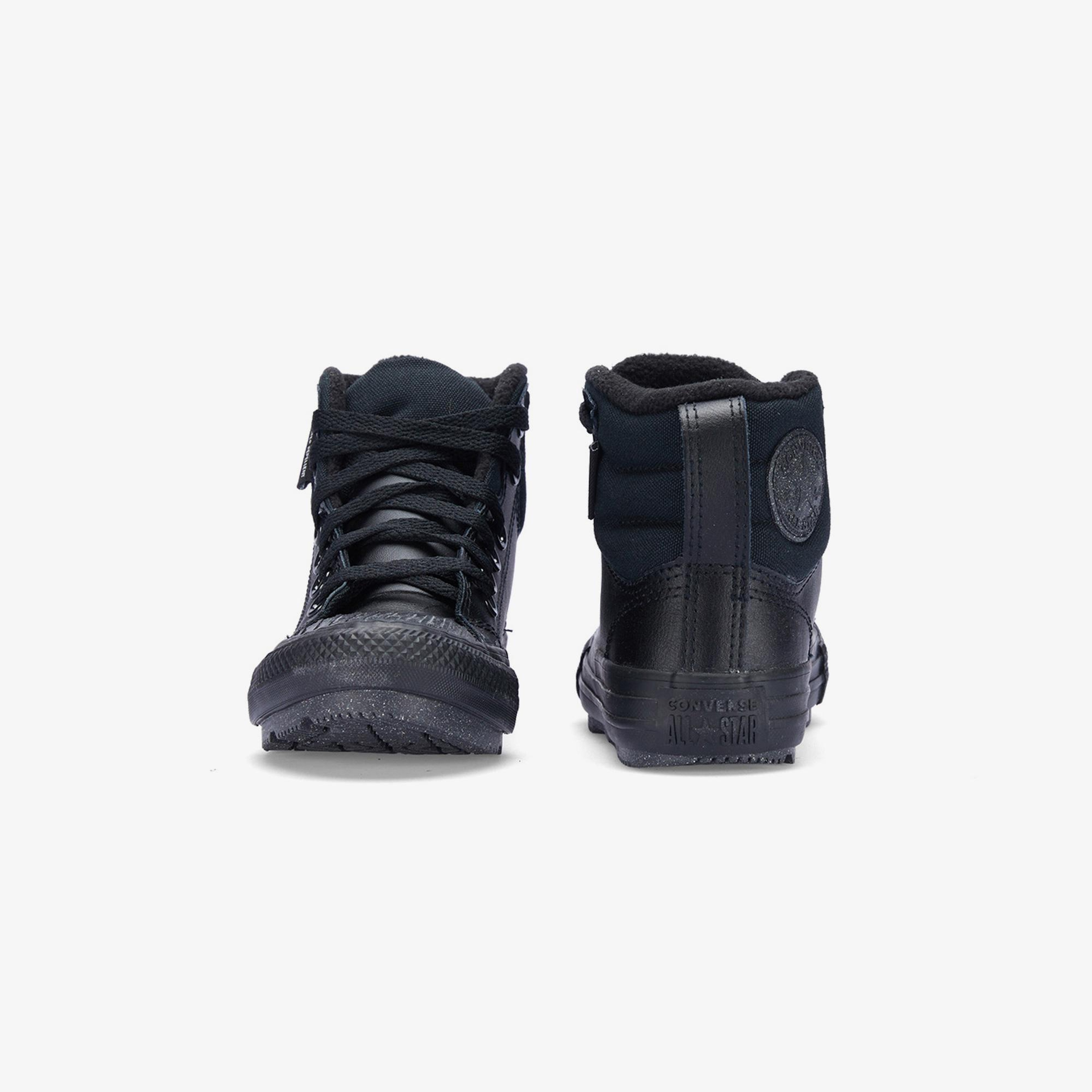 Converse Chuck Taylor All Star Berkshire Çocuk Siyah Deri Bot