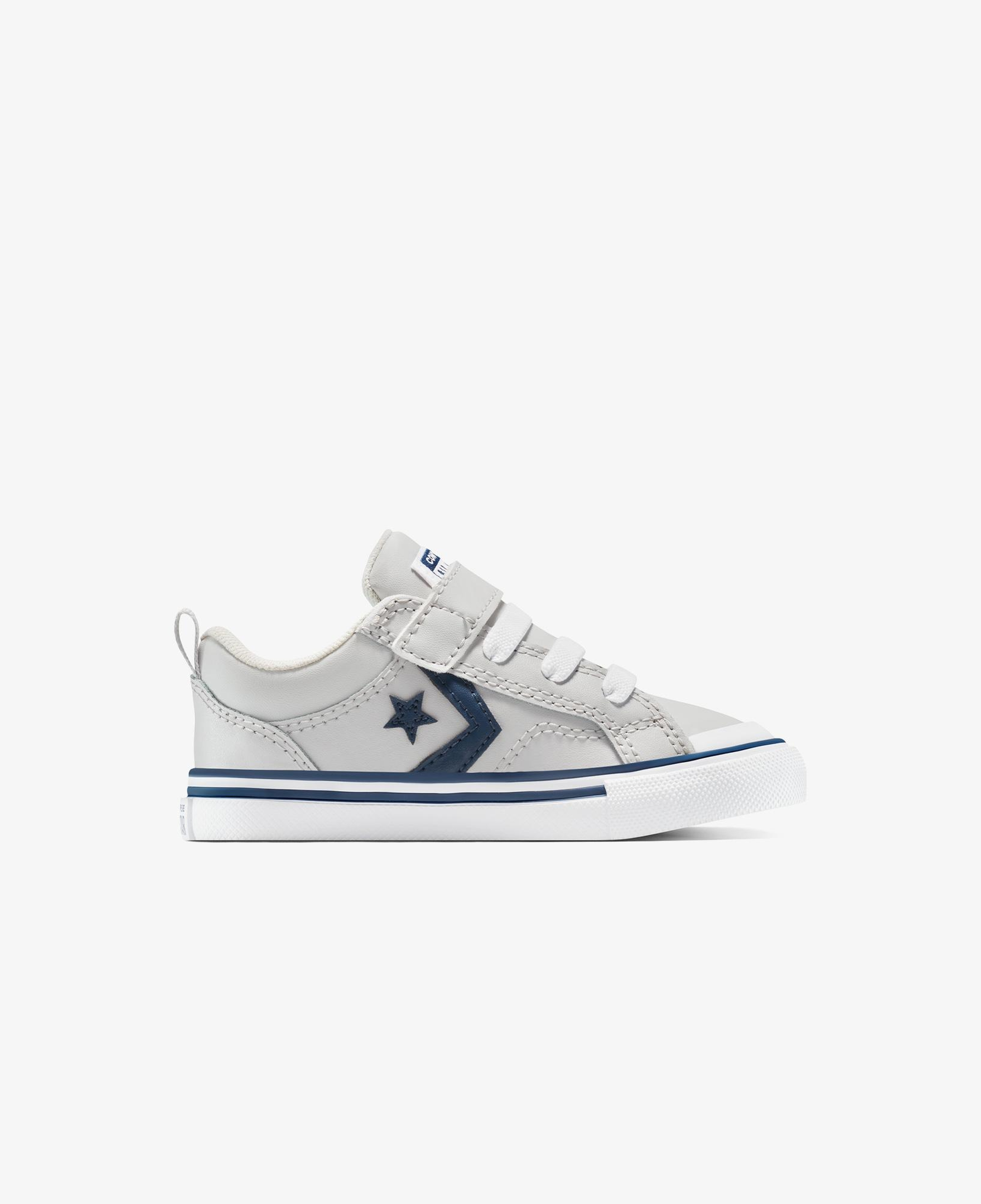 Converse Pro Blaze Strap Leather Easy On Bebek Gri Sneaker