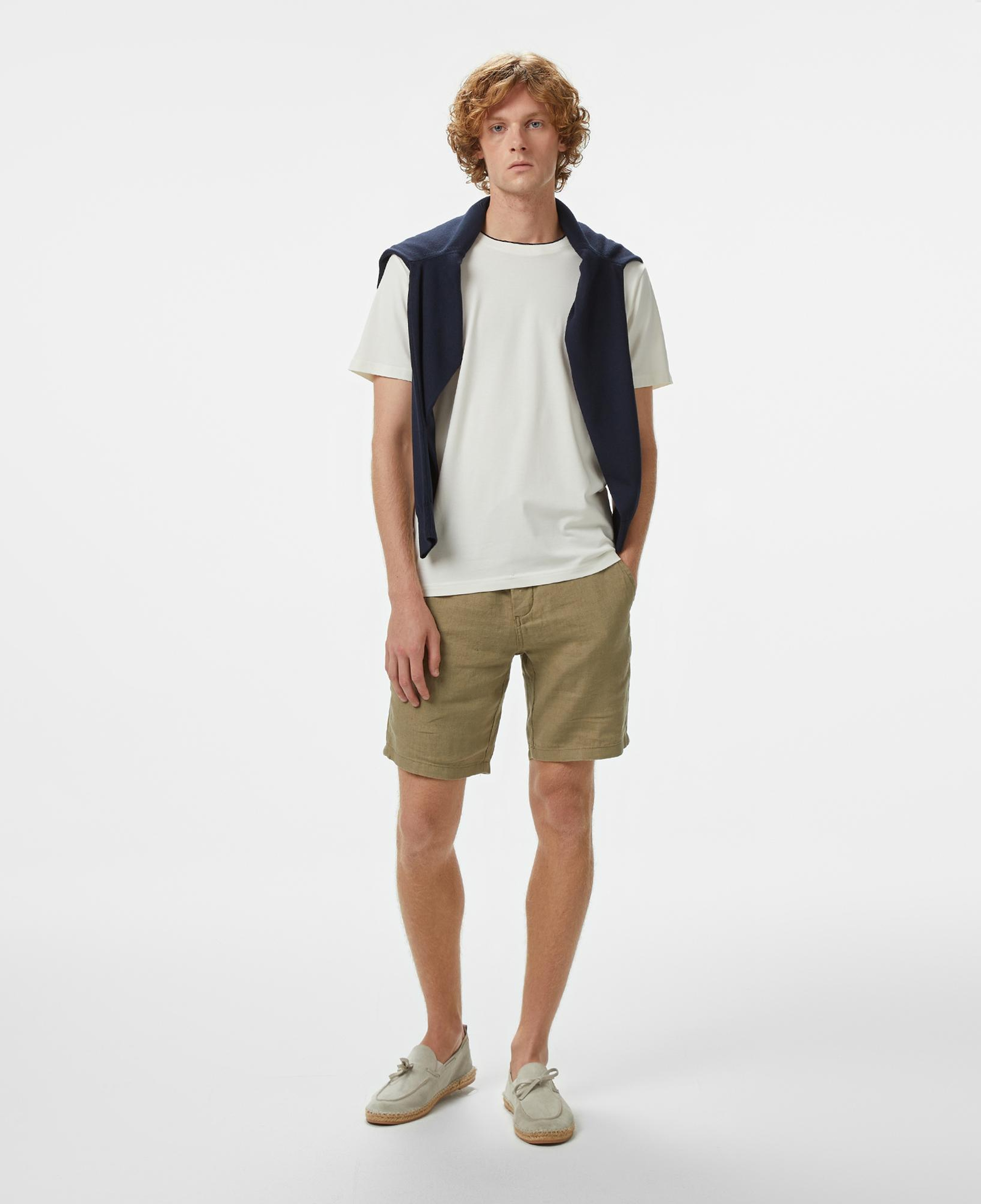 Nautica Erkek Ekru T-Shirt