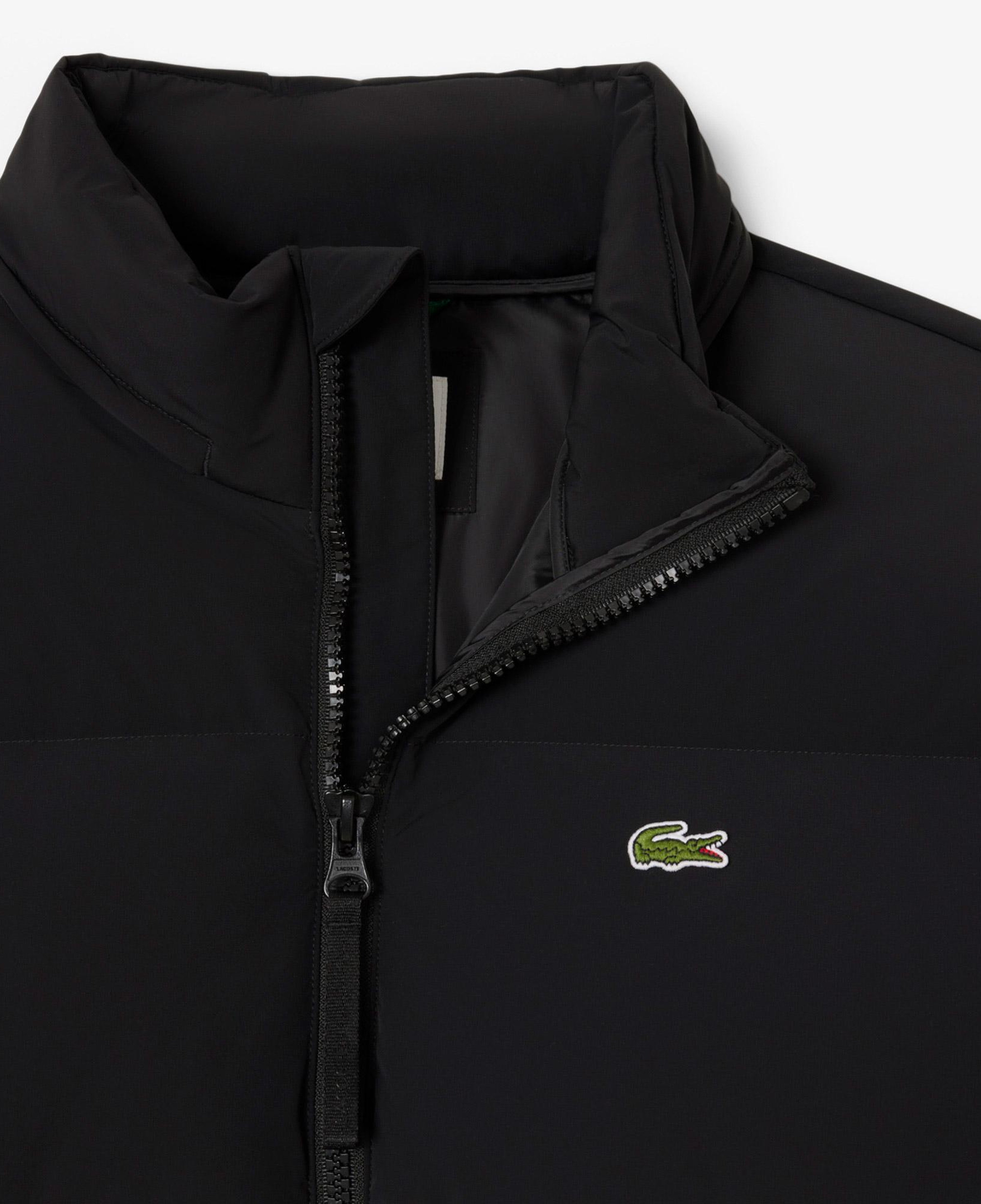Erkek Relaxed Fit Kapüşonlu Siyah Mont