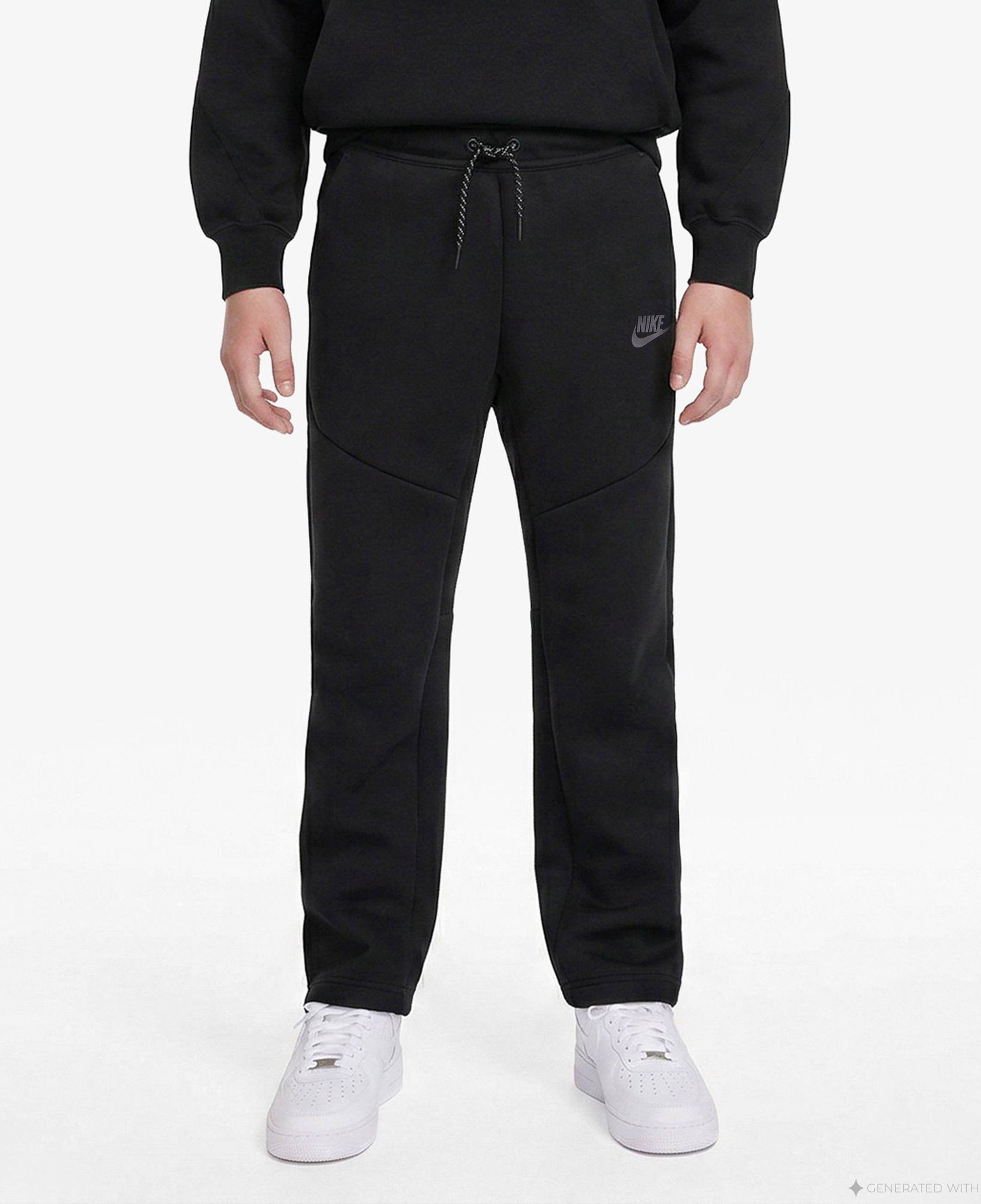 Nike Sportswear Tech Fleece Çocuk Siyah Eşofman Altı