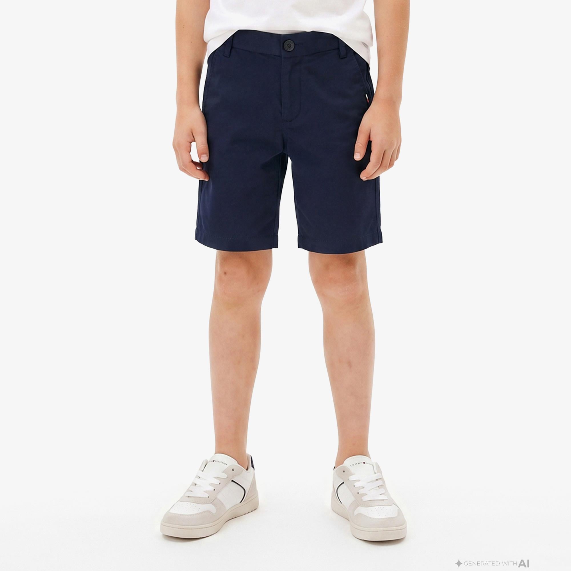 Tommy Hilfiger Essentials Çocuk Lacivert Şort