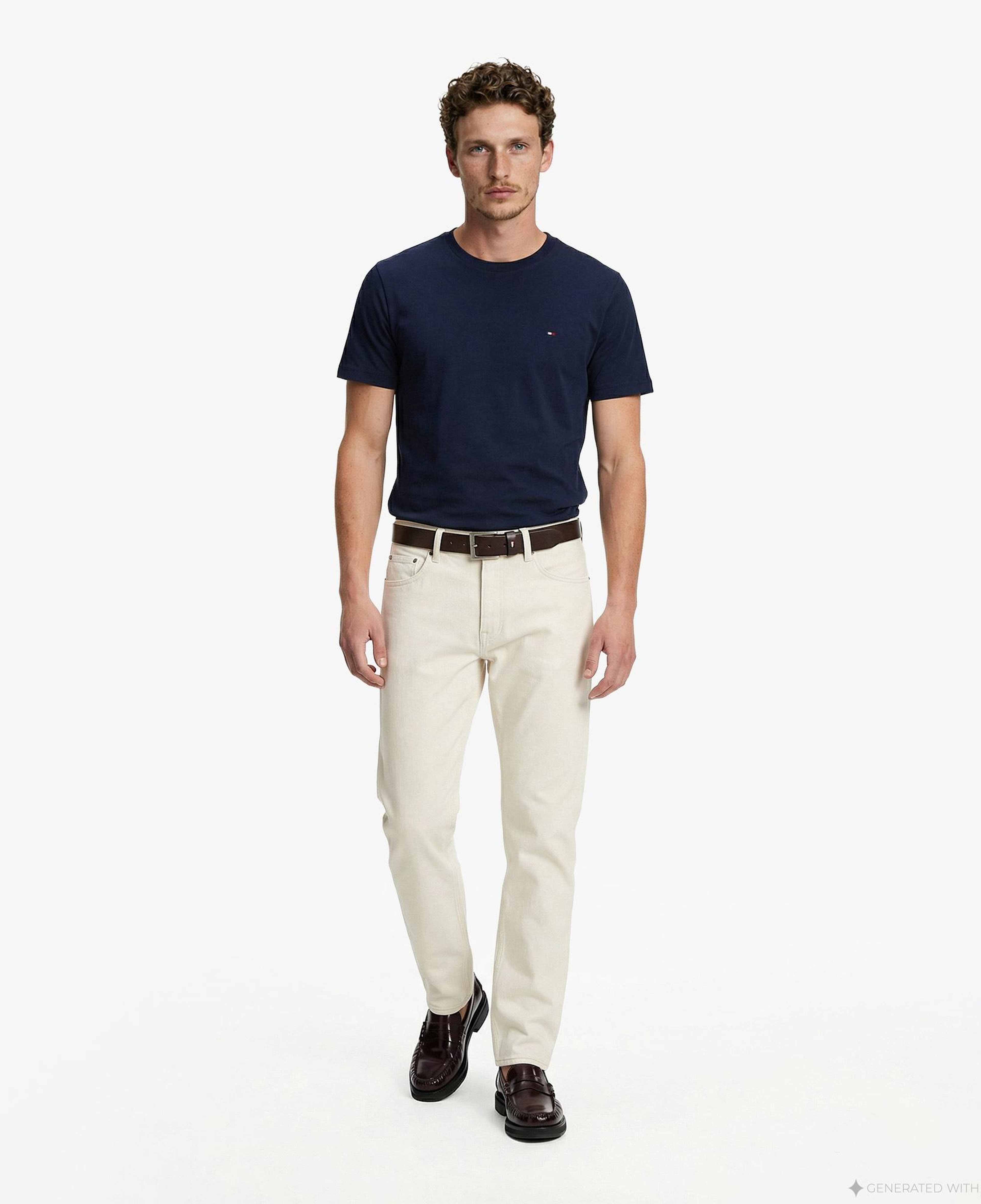 Tommy Hilfiger Core Essentials Erkek Lacivert T-Shirt