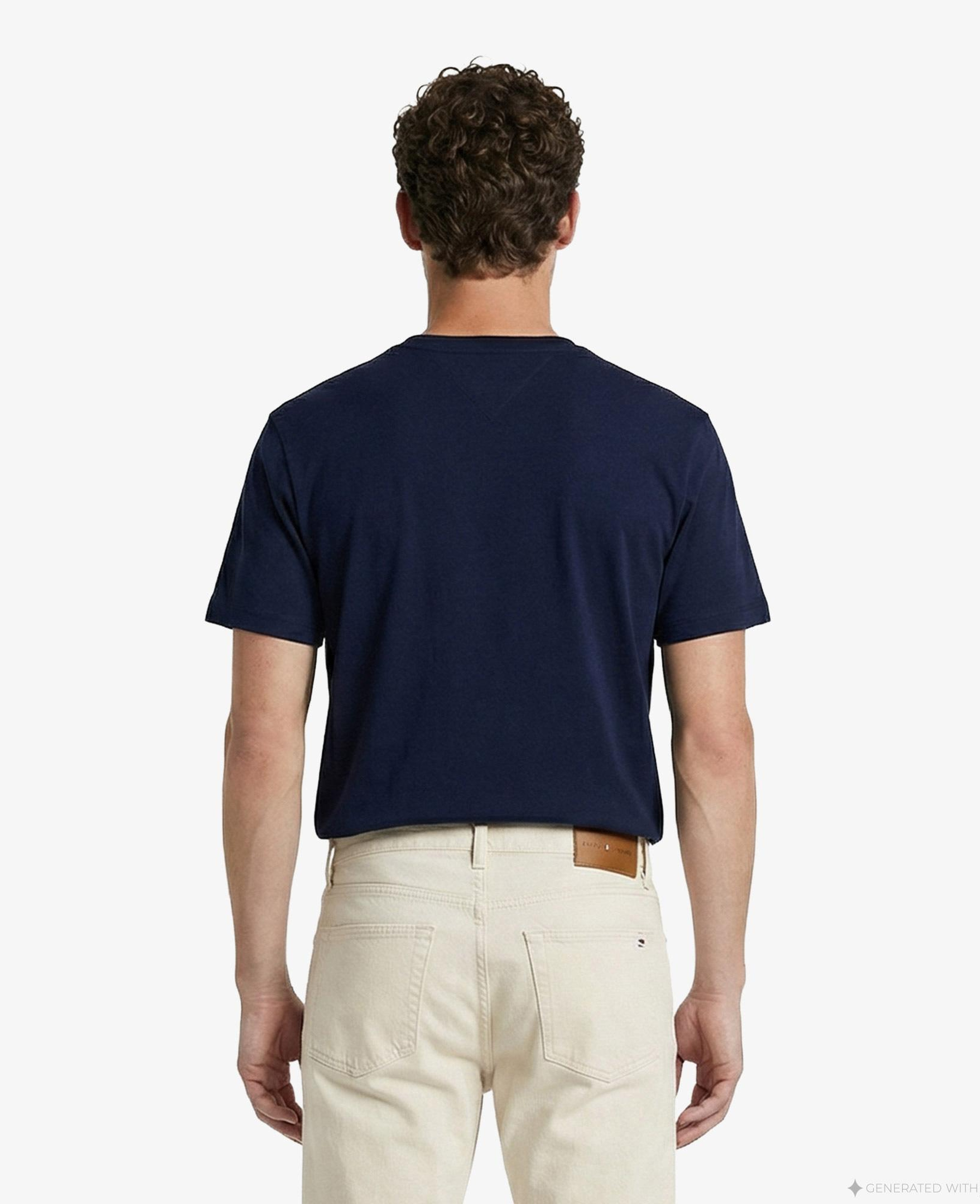 Tommy Hilfiger Core Essentials Erkek Lacivert T-Shirt