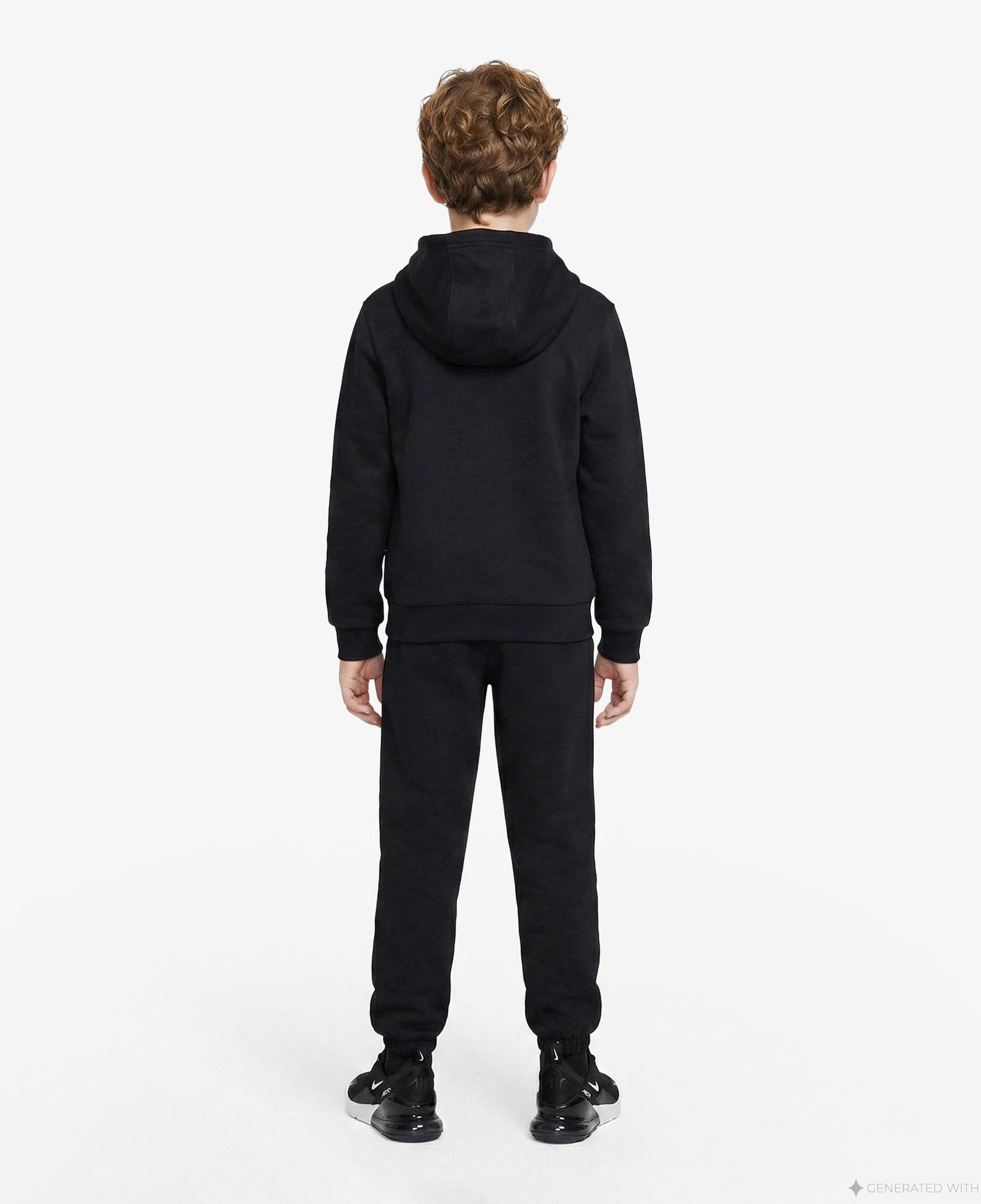 Nike Sportswear Club Fleece Loose Çocuk Siyah Eşofman Altı
