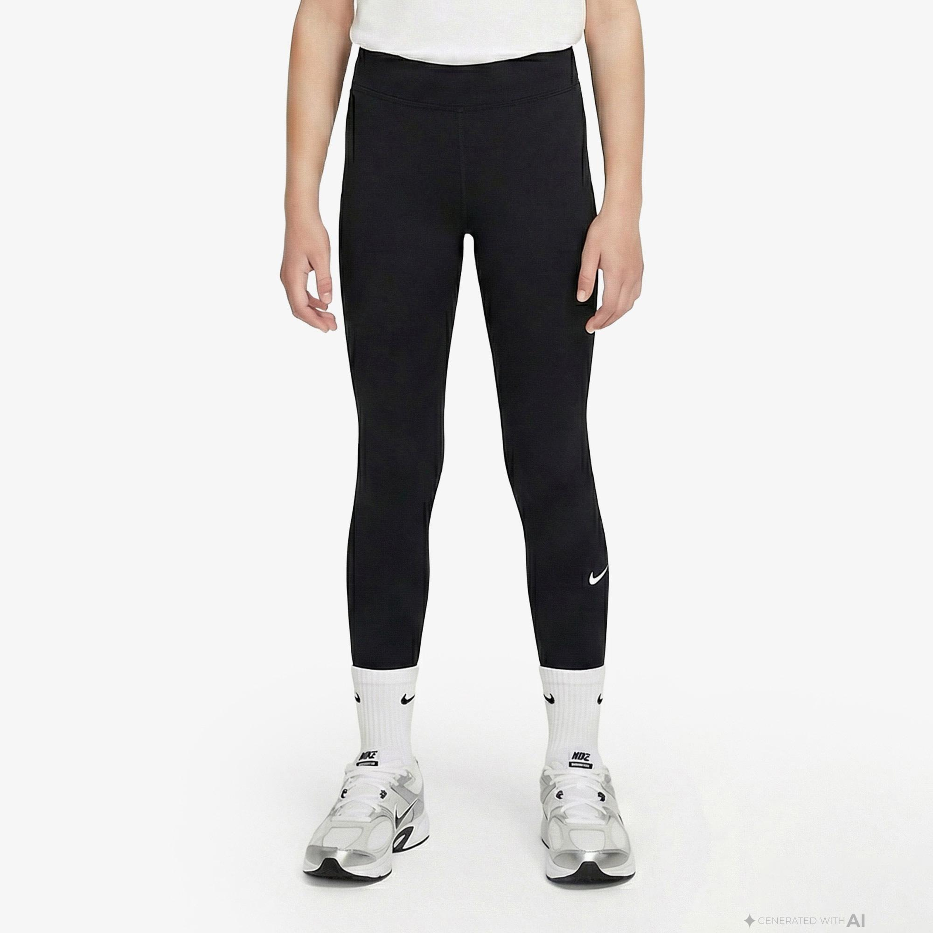 Nike Dri-Fit One Çocuk Siyah Tayt