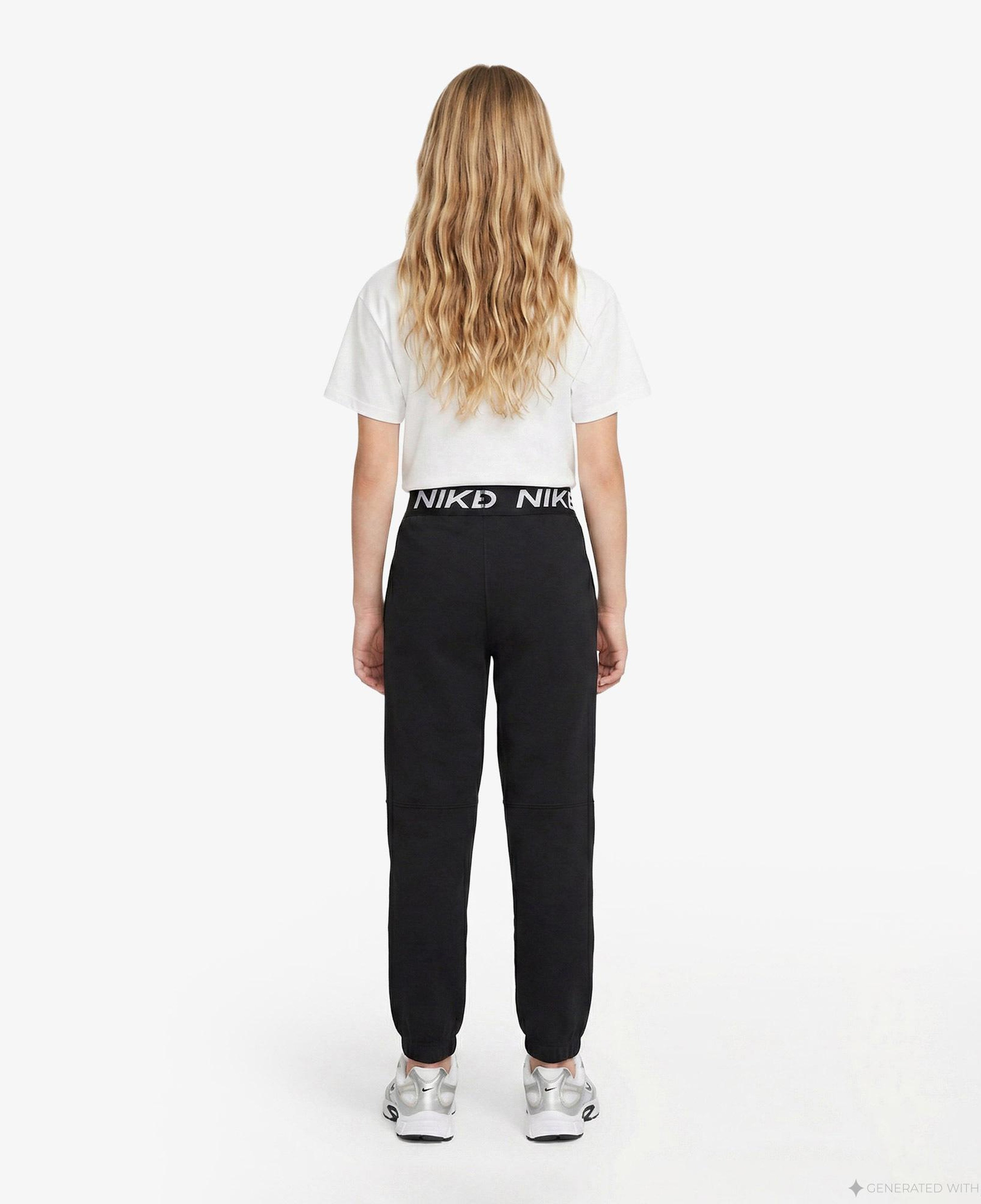 Nike Pro Dri-Fit Fleece Jogger Çocuk Siyah Eşofman Altı