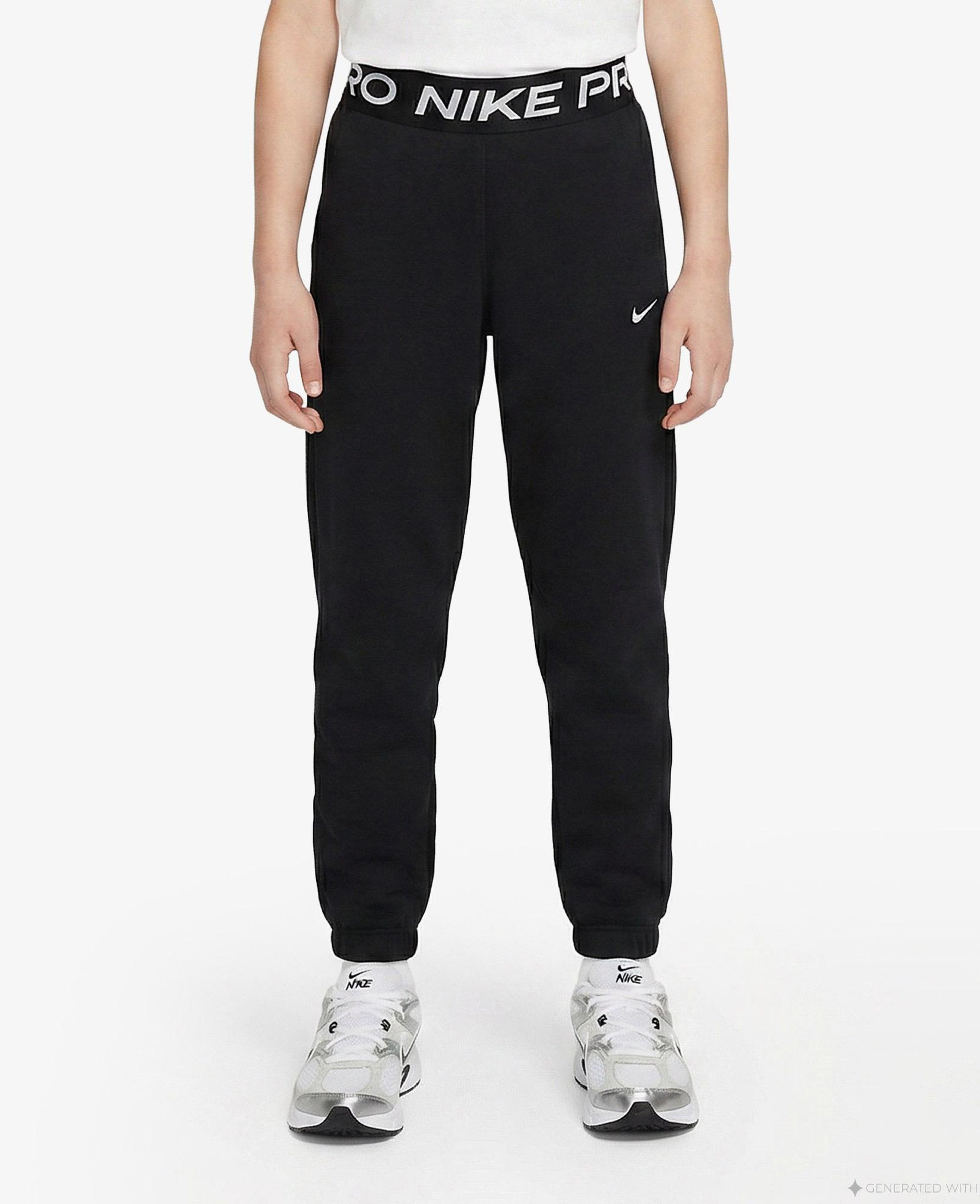 Nike Pro Dri-Fit Fleece Jogger Çocuk Siyah Eşofman Altı