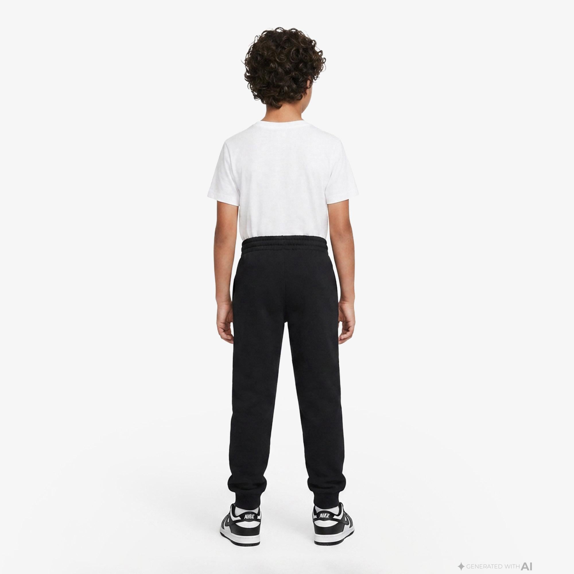 Nike Sportswear Club Fleece Çocuk Siyah Eşofman Altı