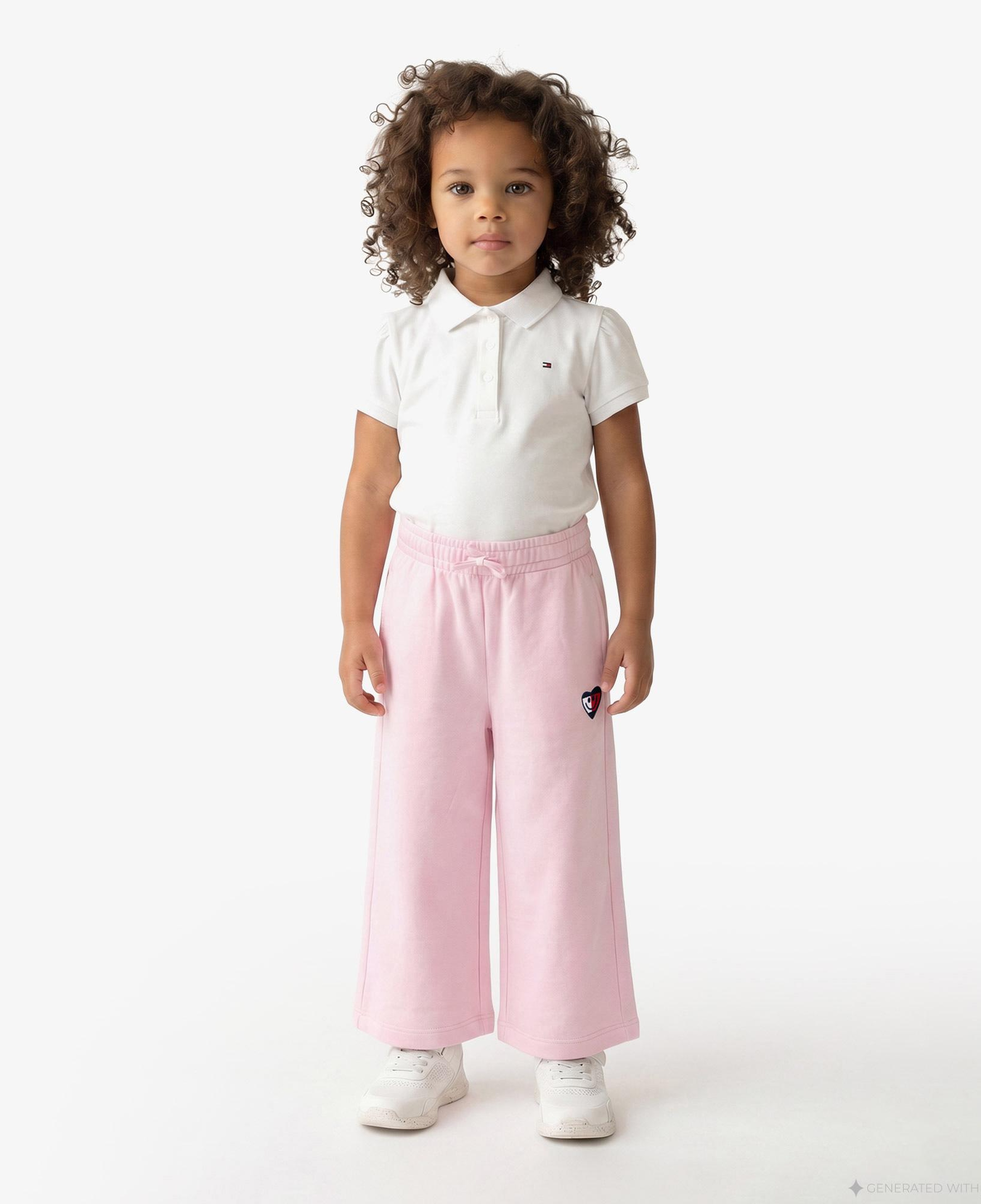 Tommy Hilfiger Little Çocuk Pembe Eşofman Altı