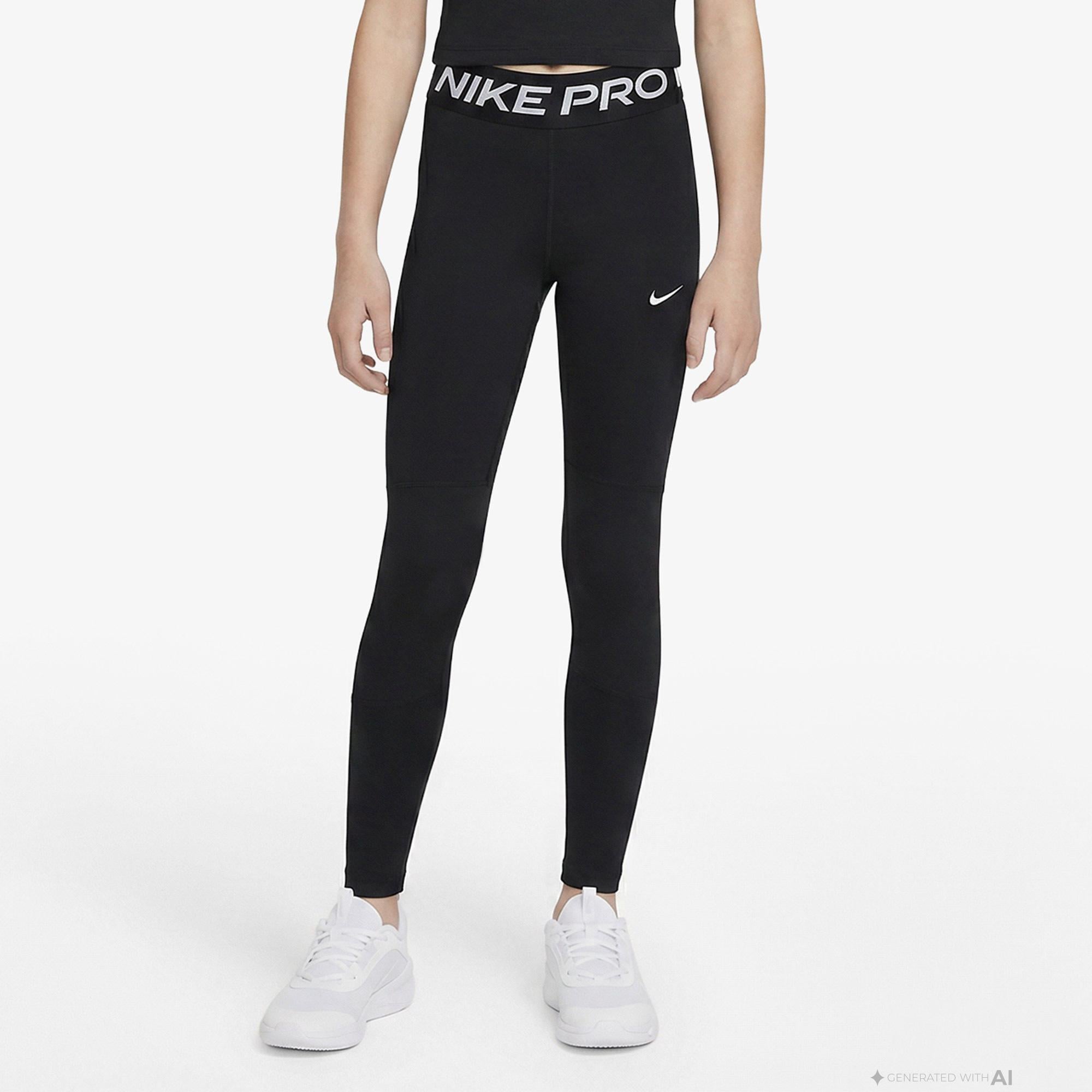 Nike Pro Legging Çocuk Siyah Tayt