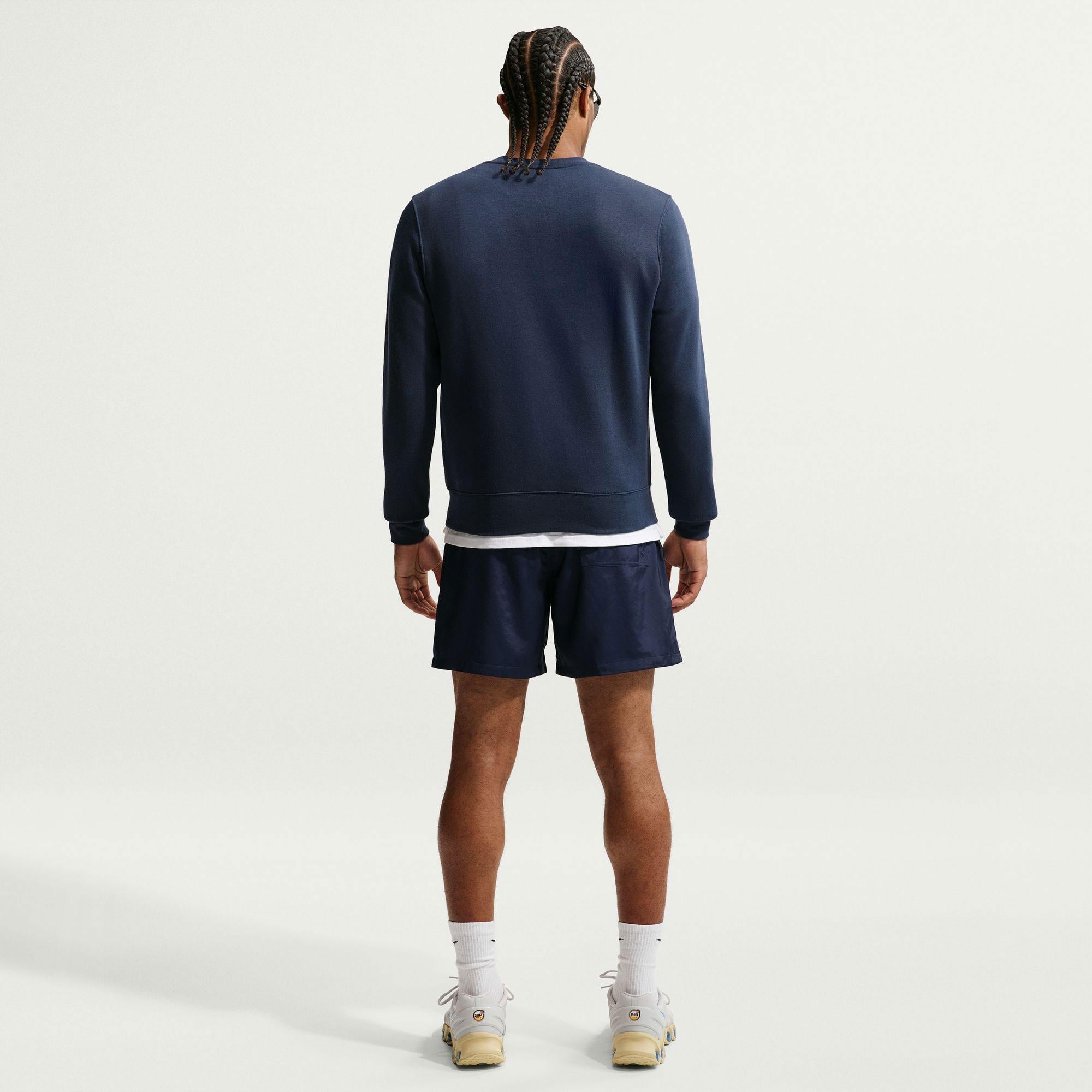 Nike Club Crew Erkek Mavi Sweatshirt