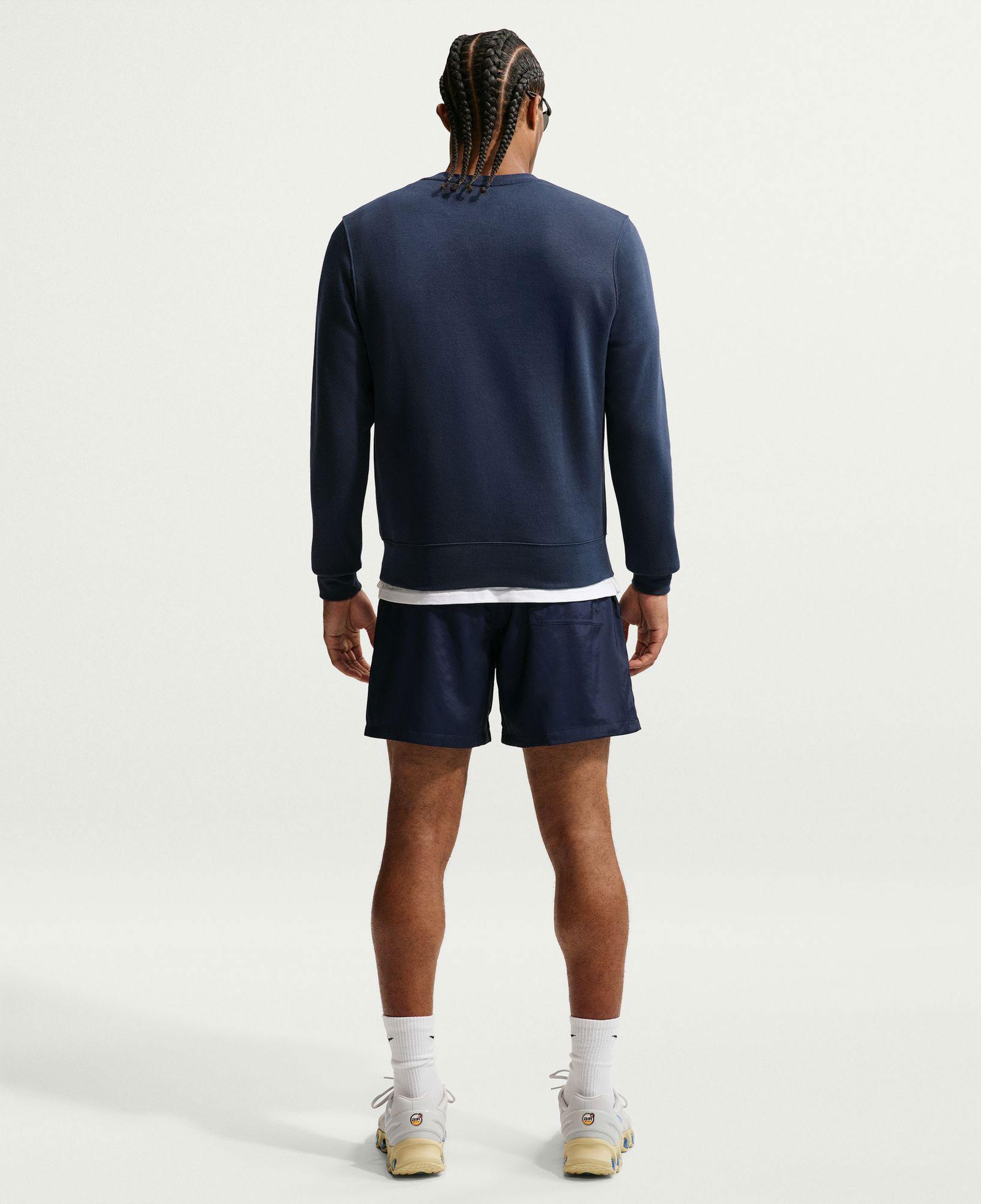 Nike Club Crew Erkek Mavi Sweatshirt
