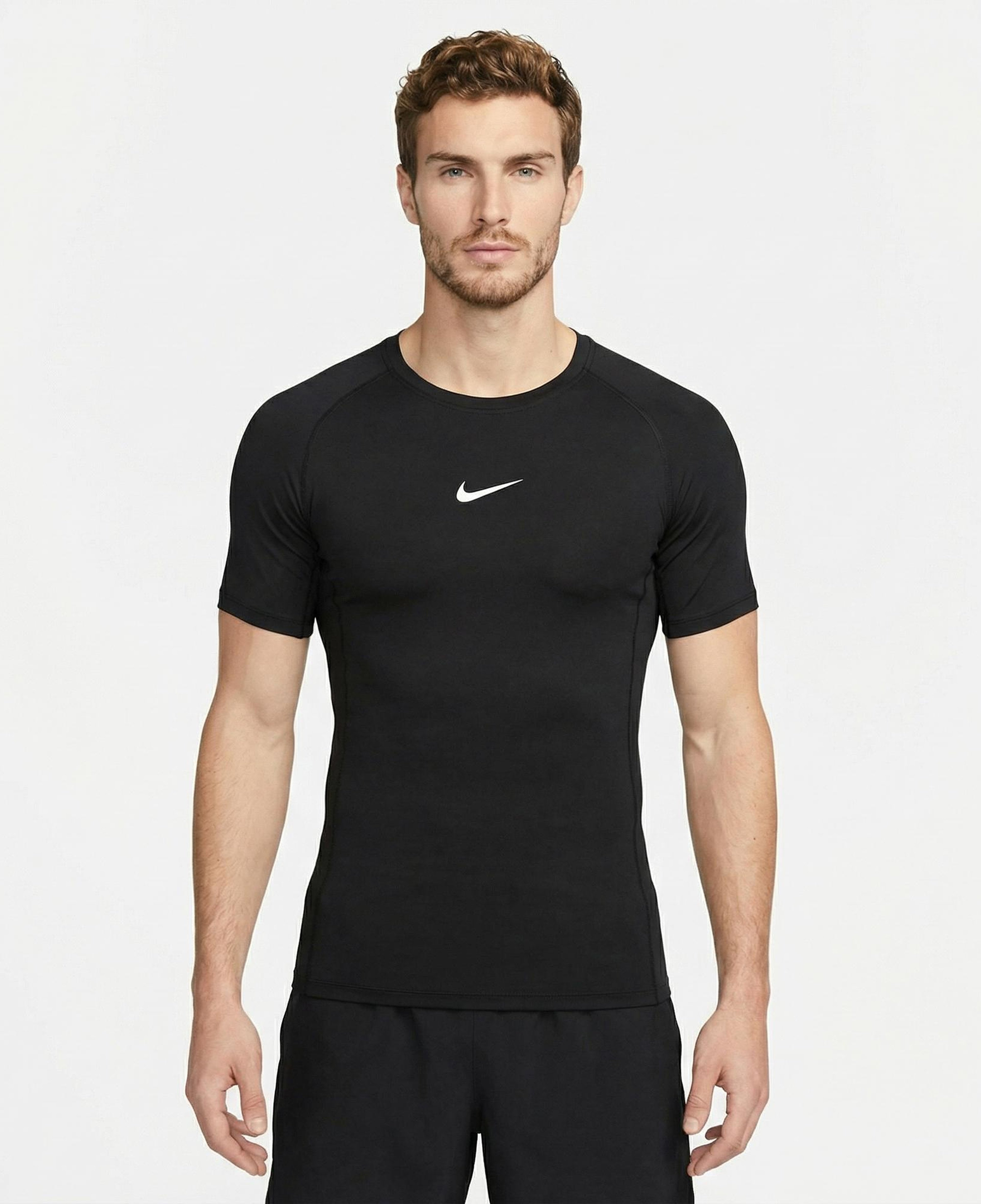 Nike Pro Dri-Fit Erkek Siyah Tişört