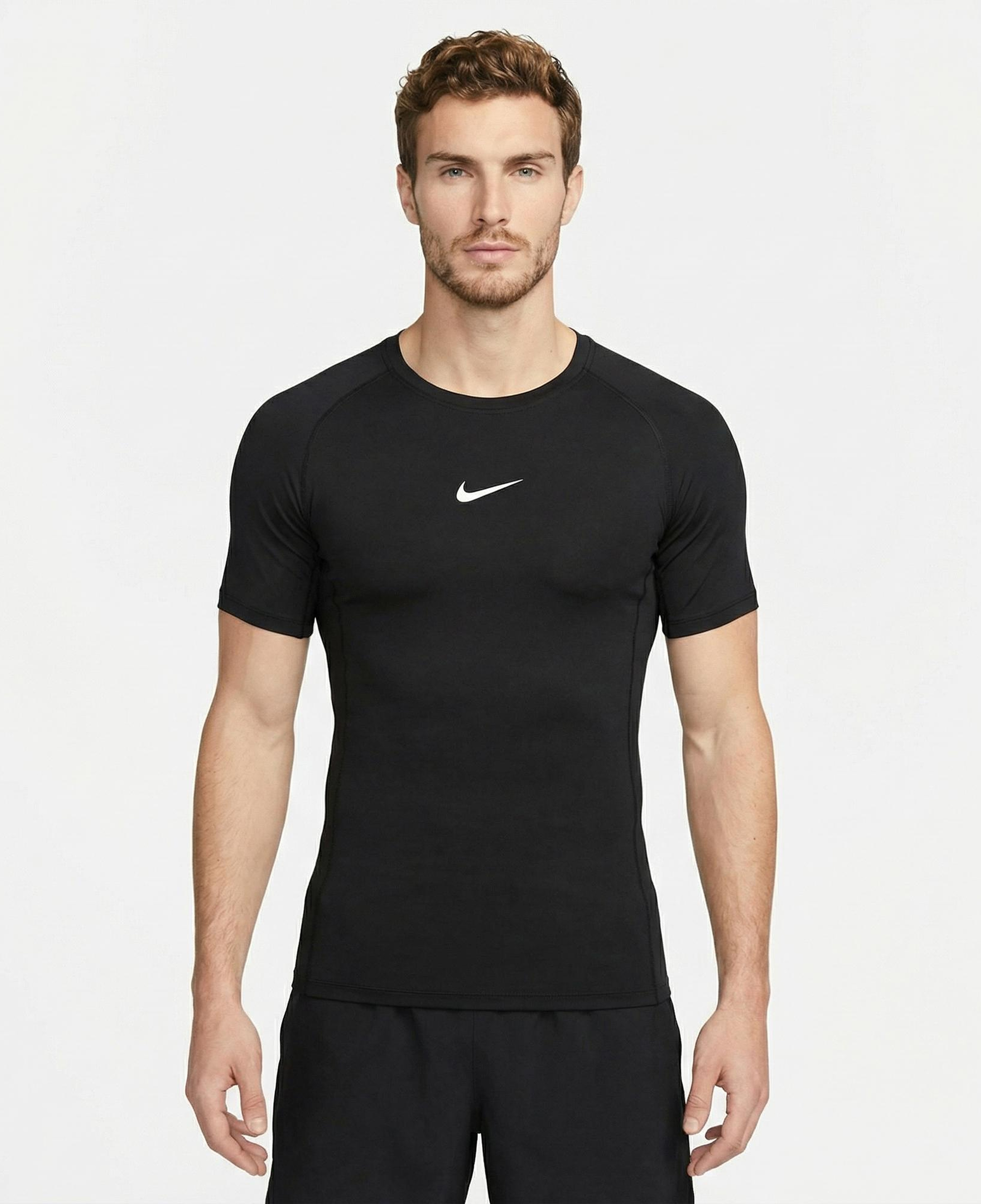 Nike Pro Dri-Fit Erkek Siyah Tişört