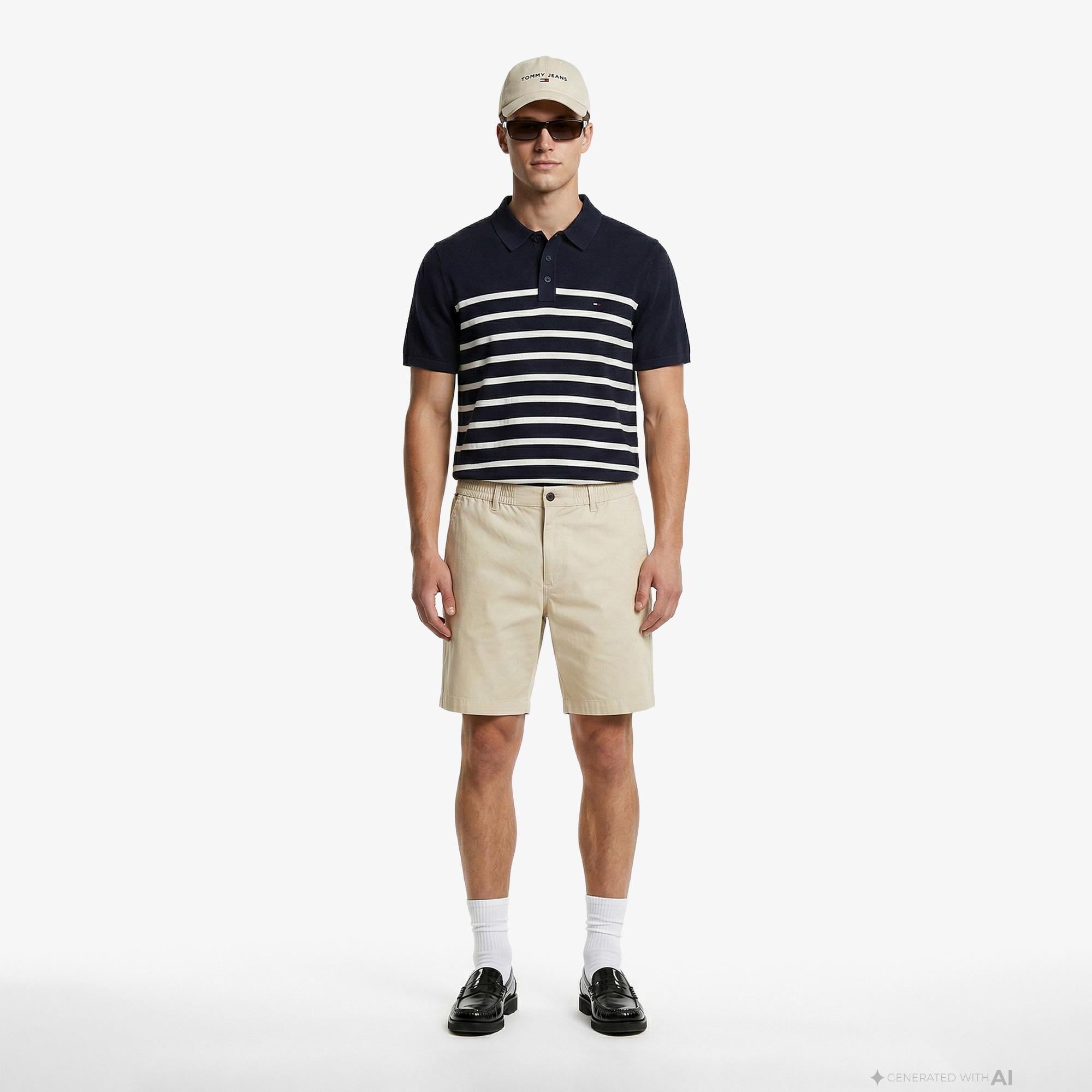 Tommy Hilfiger Core Essentials Erkek Lacivert Triko