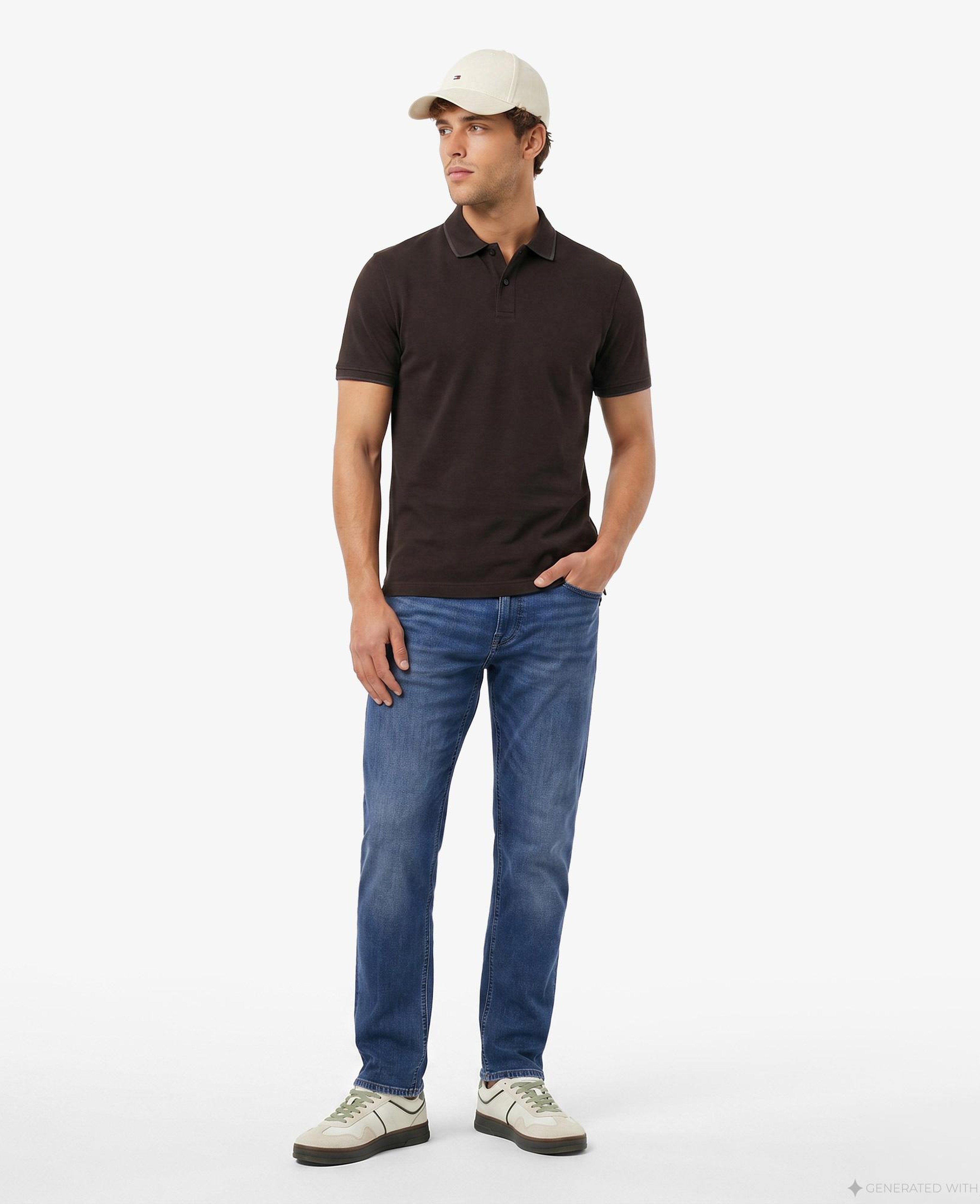 Tommy Hilfiger Denim Erkek Mavi Jean