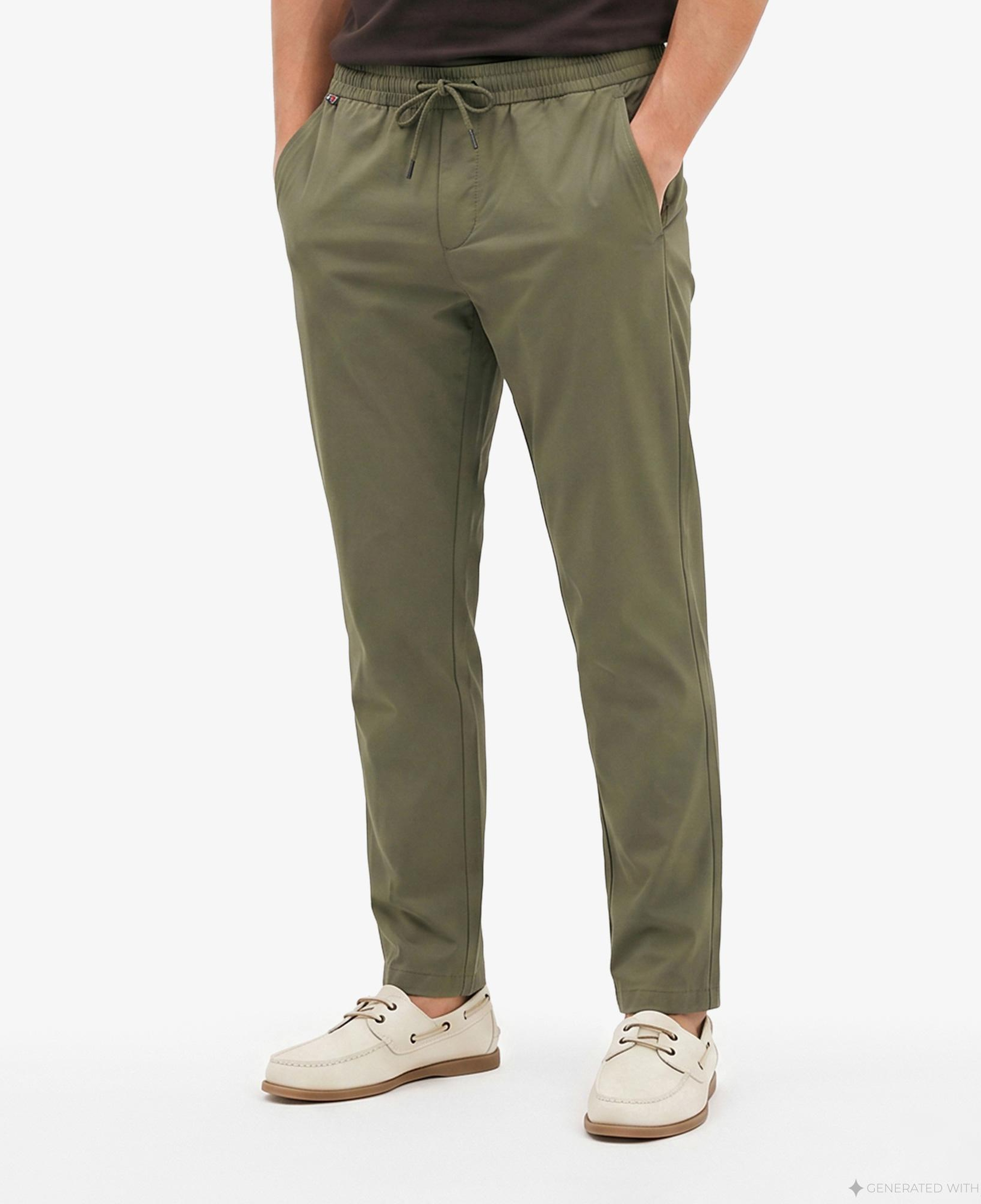Tommy Hilfiger Seasonal Quality Erkek Yeşil Pantolon