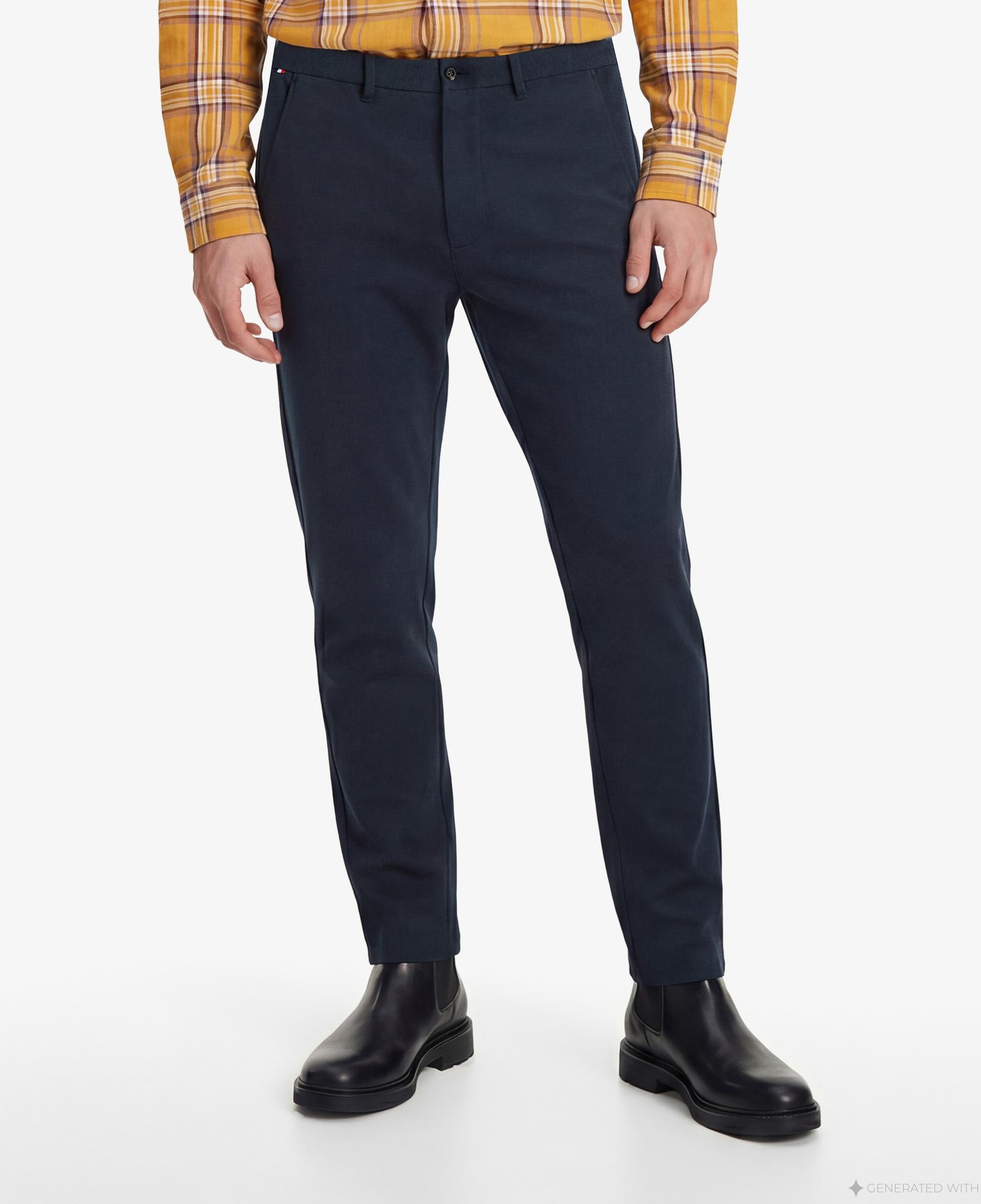 Tommy Hilfiger Seasonal Quality Erkek Lacivert Pantolon