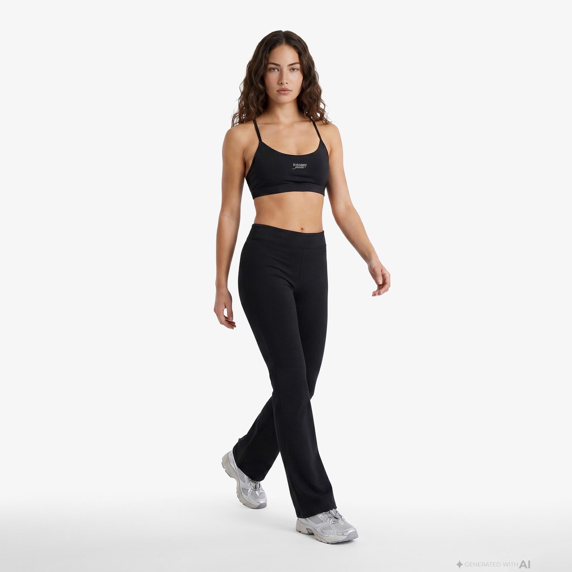 Tommy Hilfiger Body Essentials Kadın Siyah T-Shirt