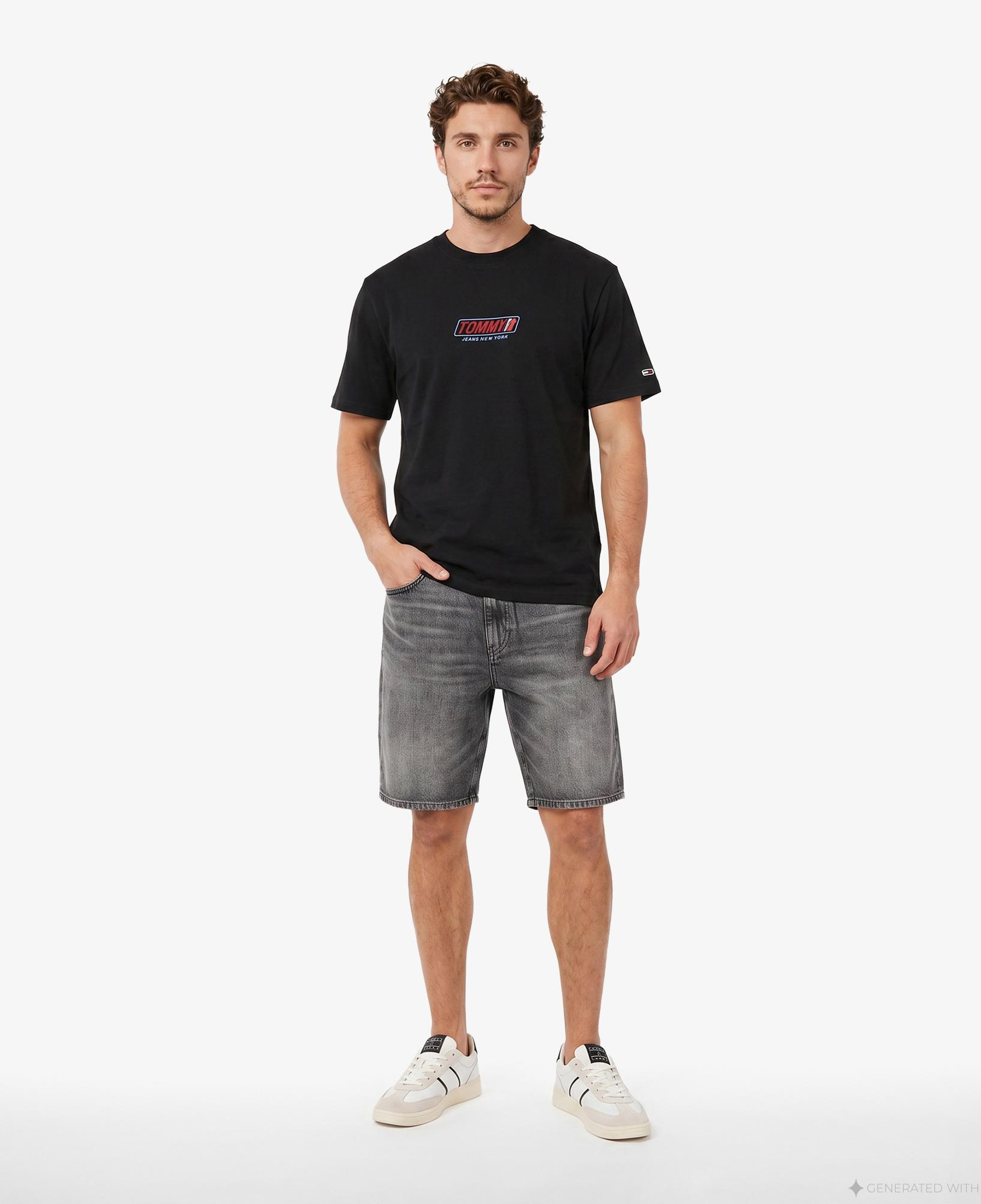 Tommy Hilfiger Lifestyle Erkek Gri Şort