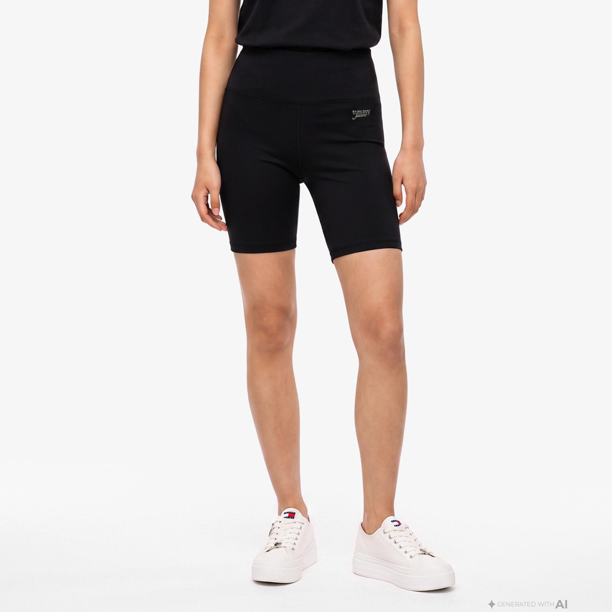 Tommy Hilfiger Body Essentials Kadın Siyah Şort