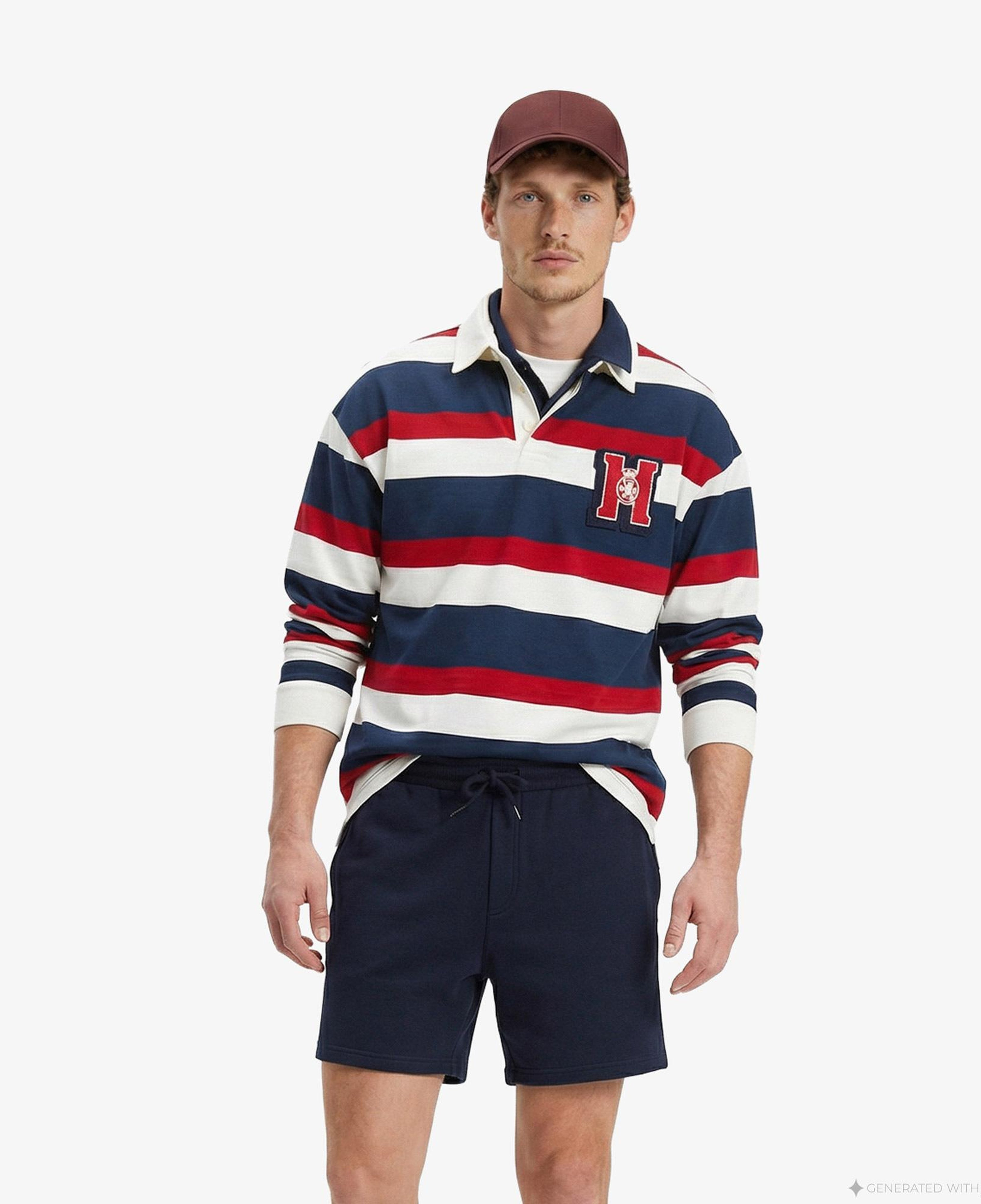 Tommy Hilfiger Classic Flag Erkek Lacivert Şort