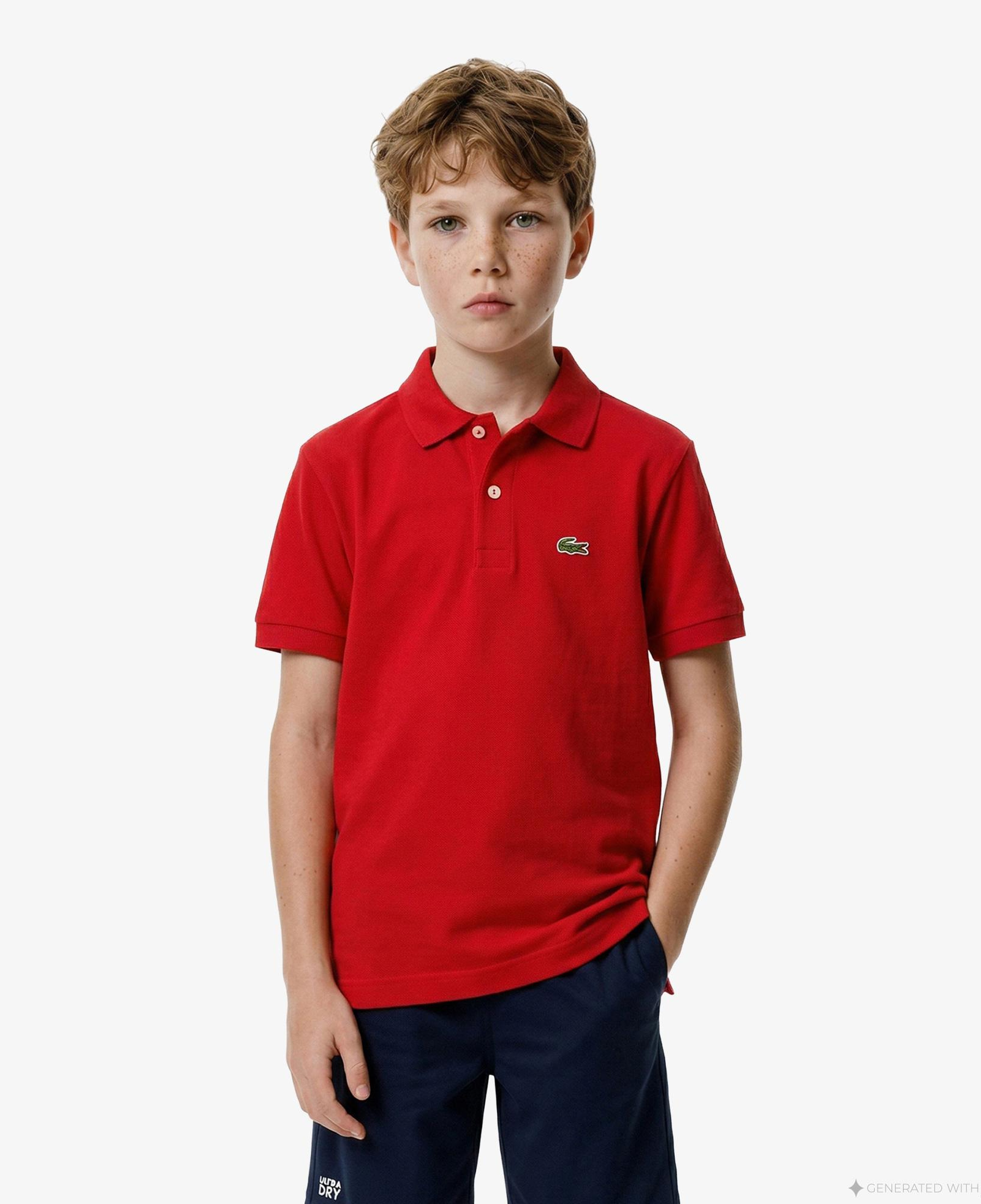 Çocuk Kırmızı Polo
