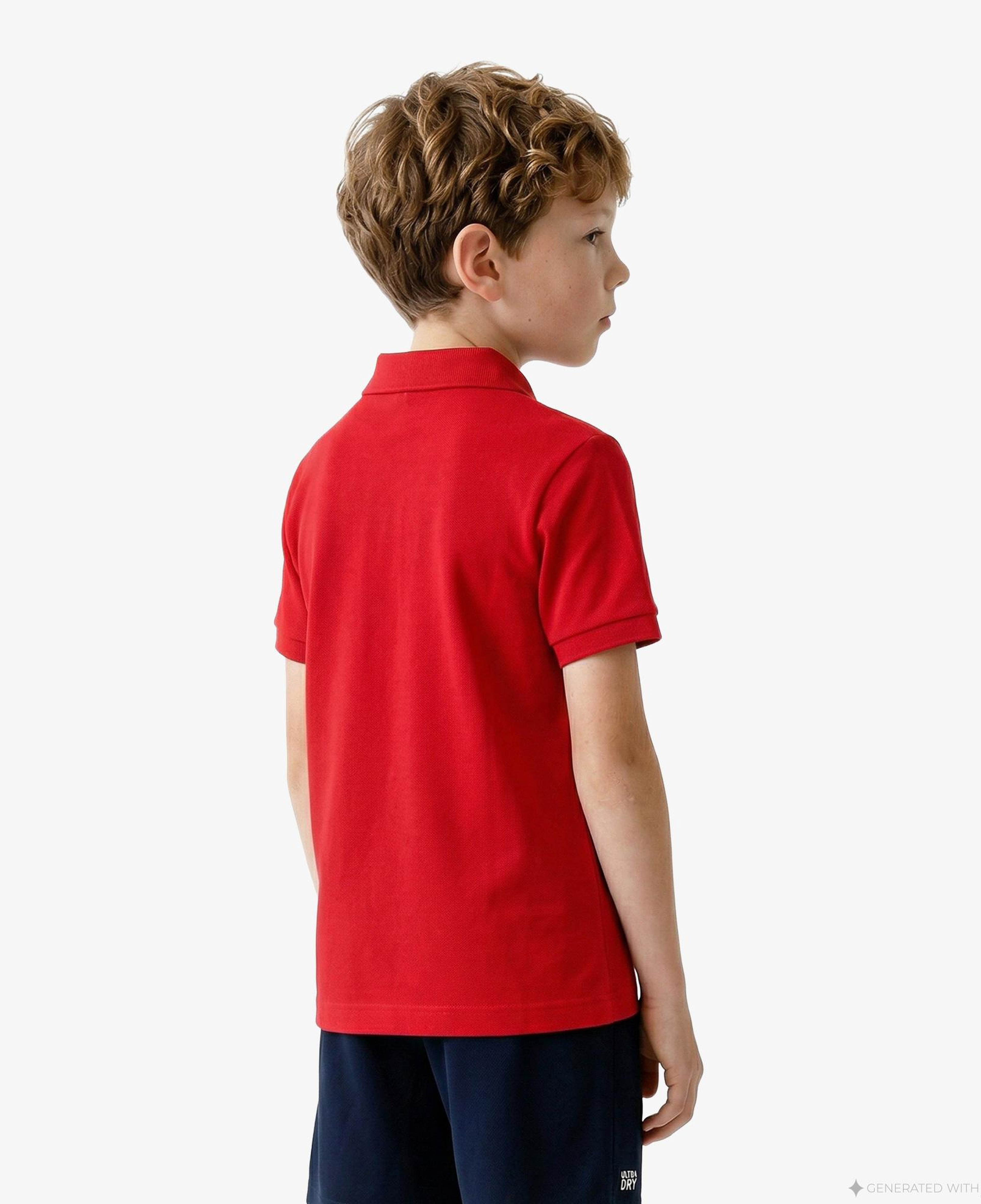 Çocuk Kırmızı Polo
