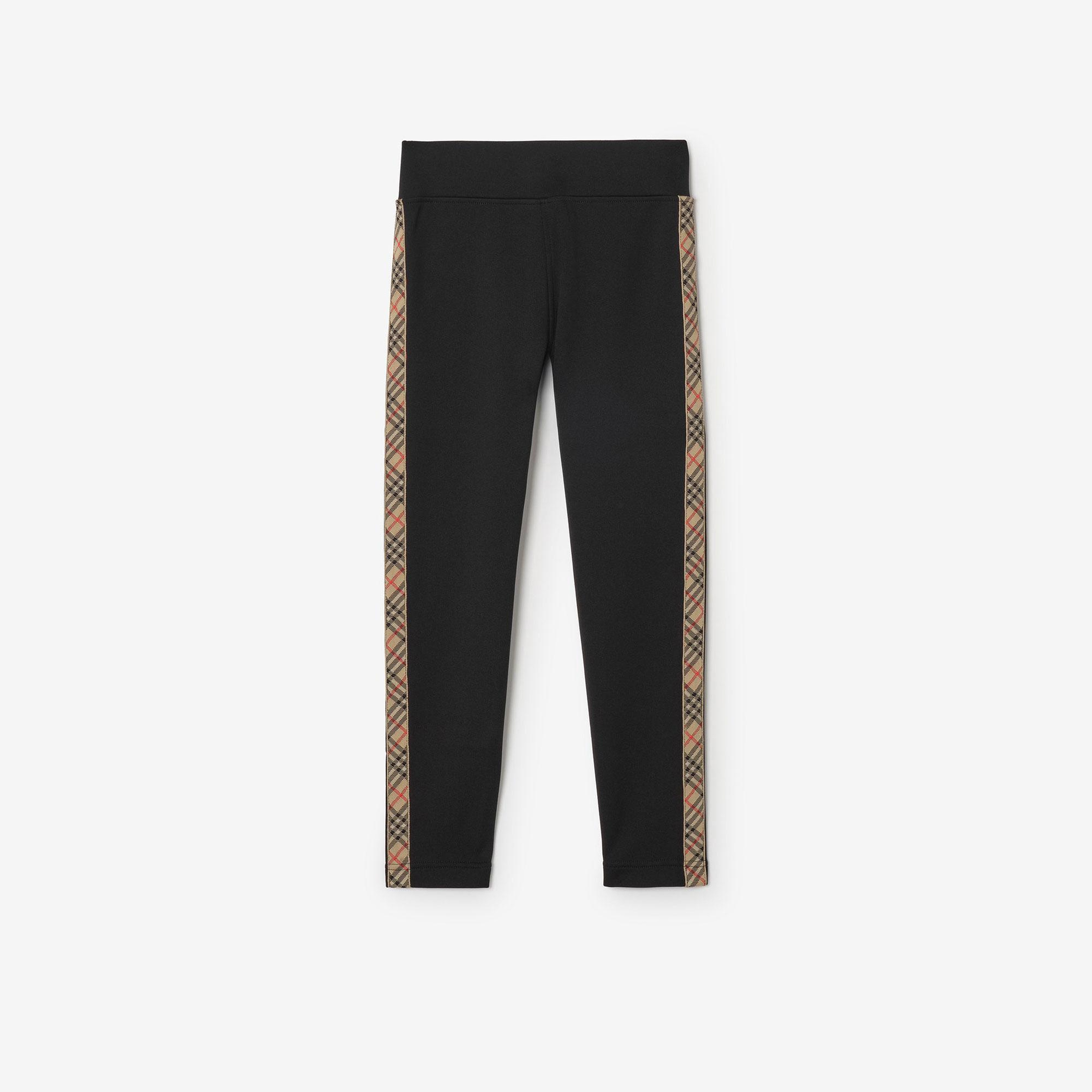 Burberry Çocuk Siyah Tayt