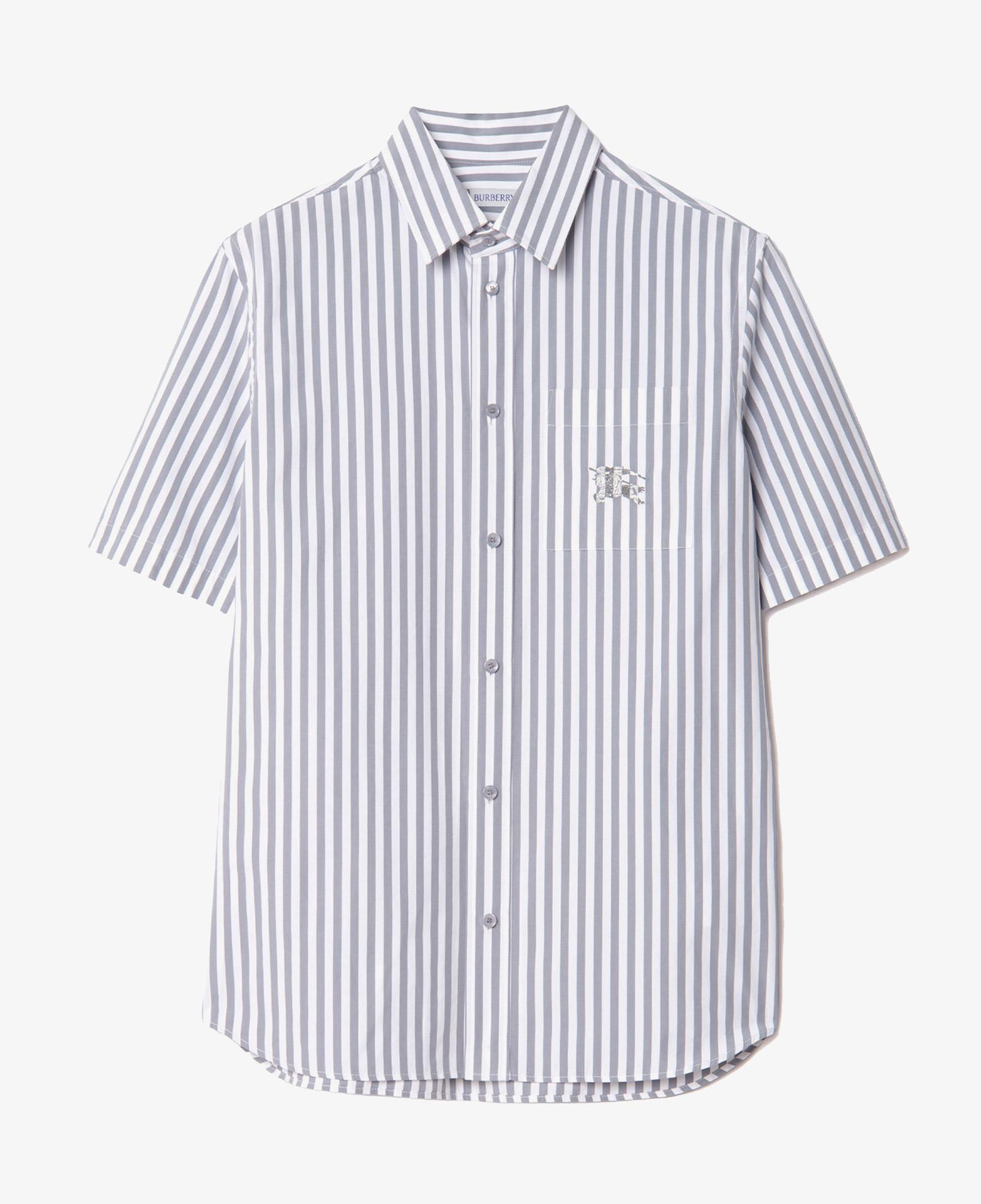 Burberry Striped Cotton Poplin Erkek Beyaz Gömlek