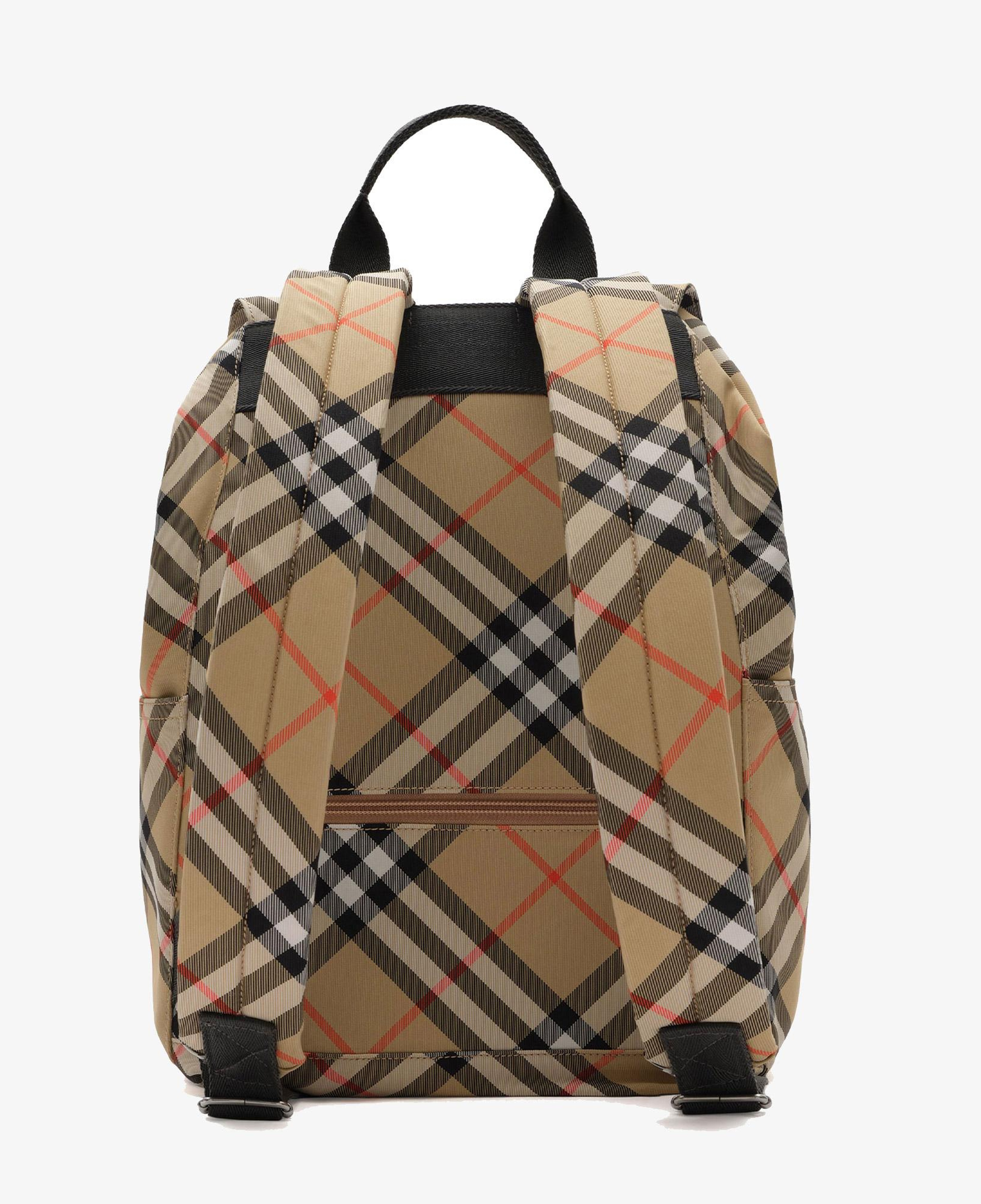 Burberry Check Erkek Bej Sırt Çantası