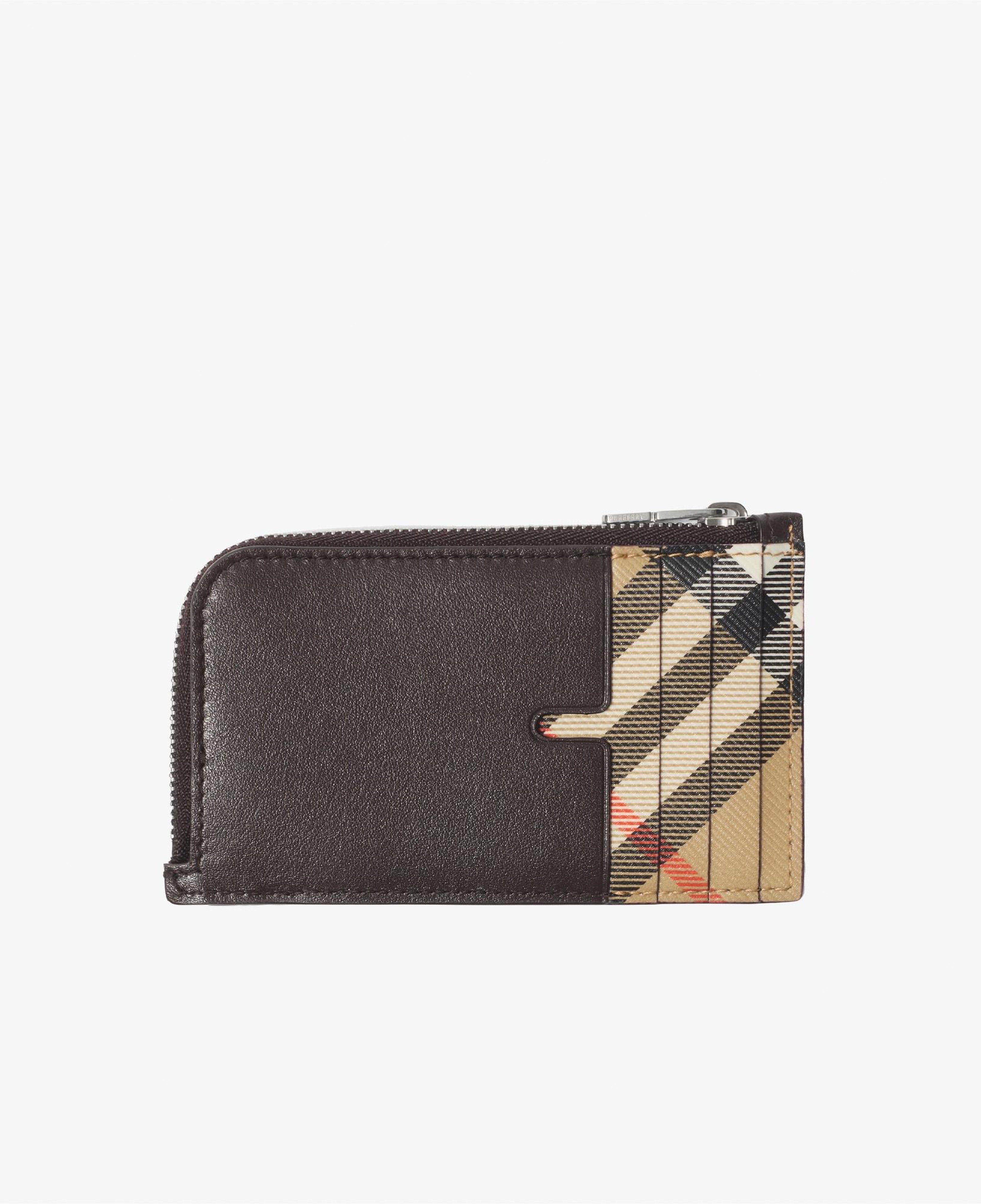 Burberry Pop Check Zip Erkek Bej Kartlık