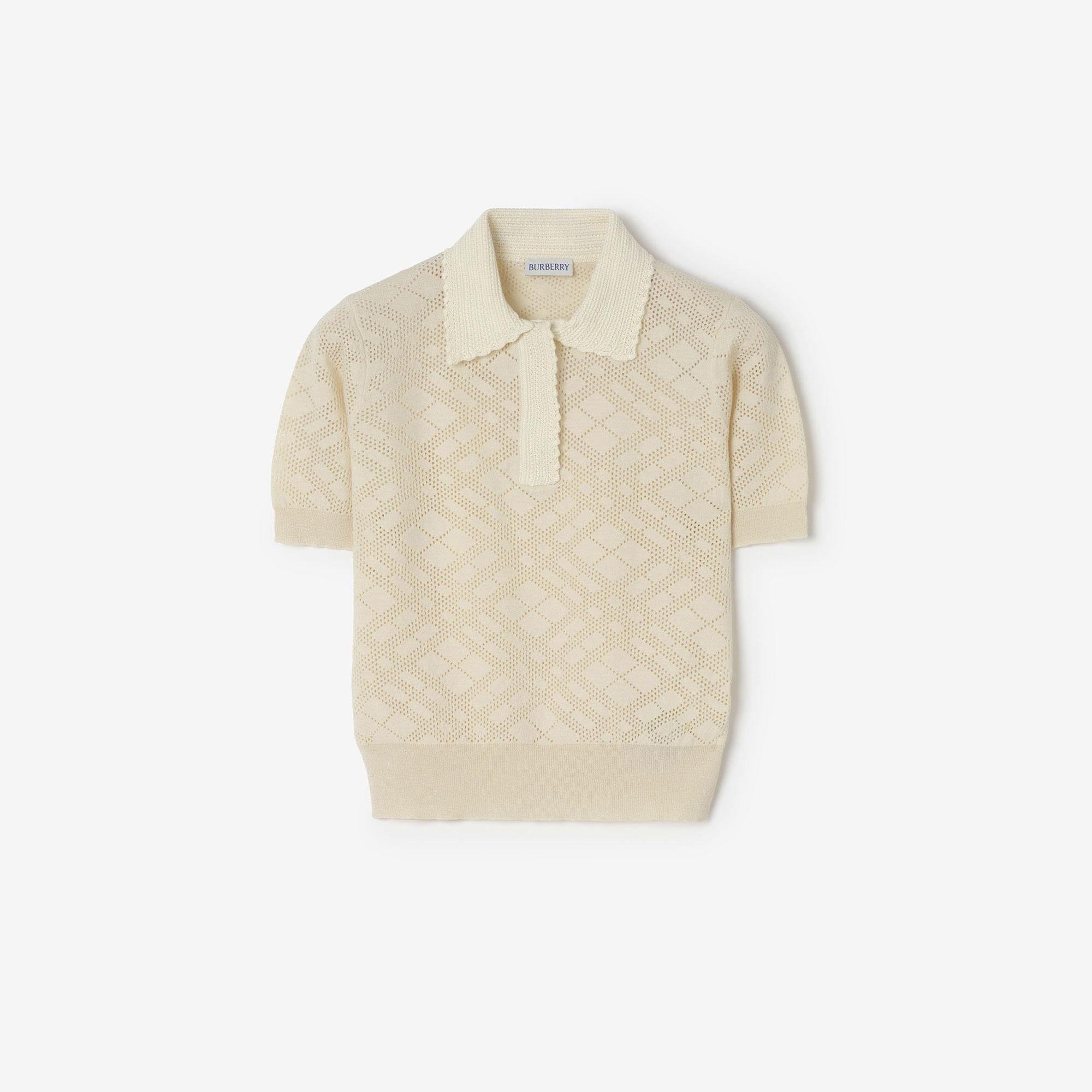 Burberry Kadın Beyaz Trıko