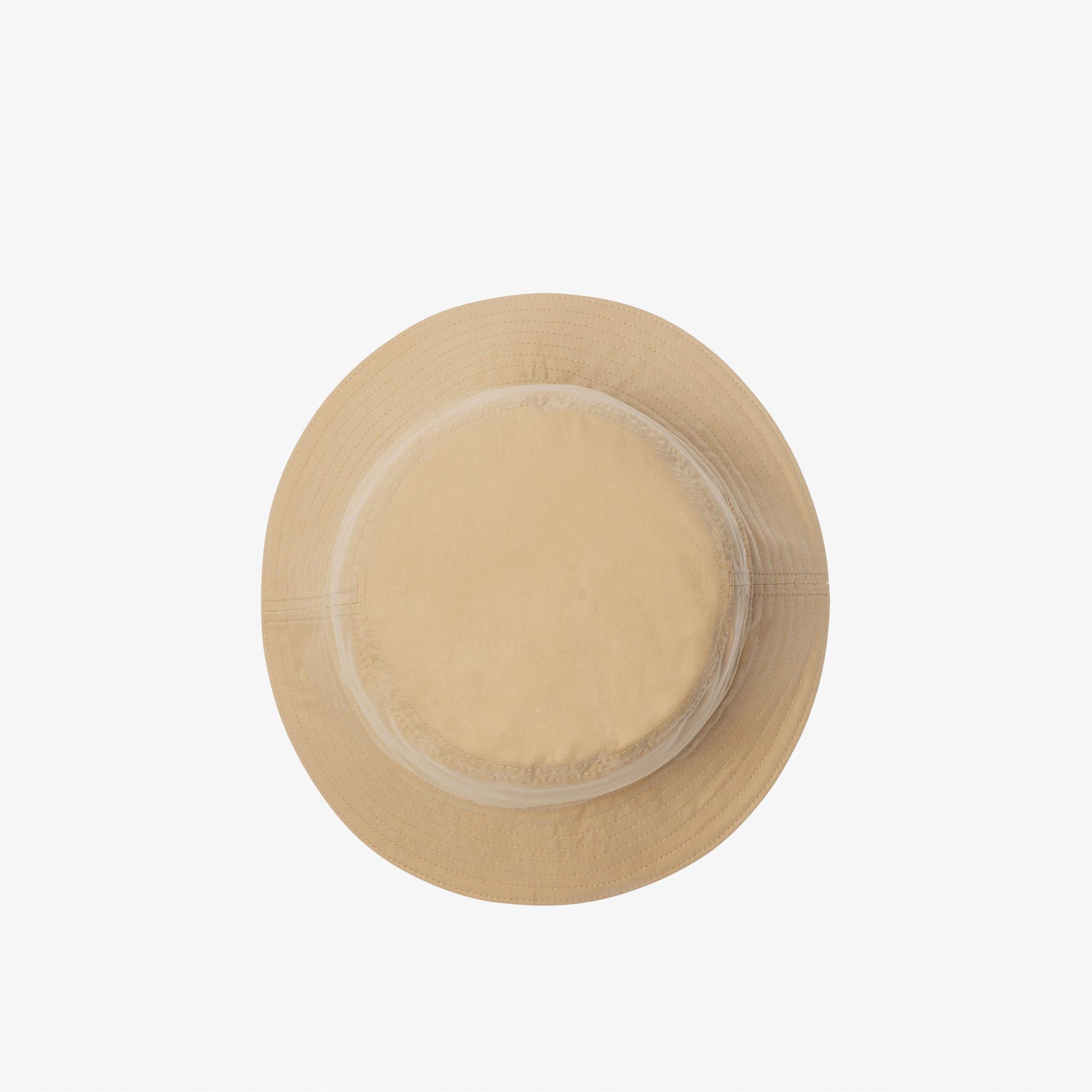 Burberry Reversible Gabardine Bucket Erkek Krem Rengi Şapka