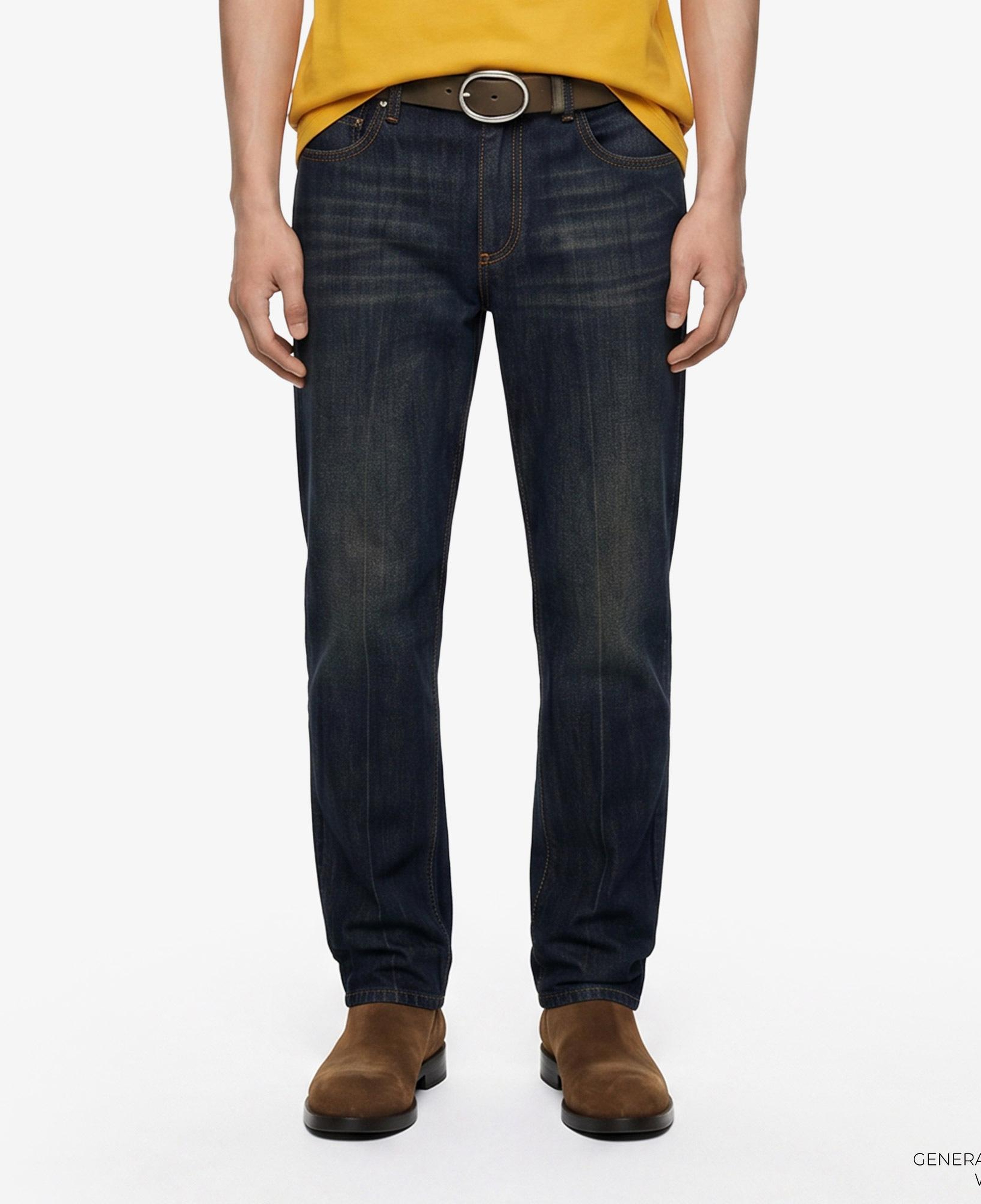 Burberry Erkek Lacivert Pantolon