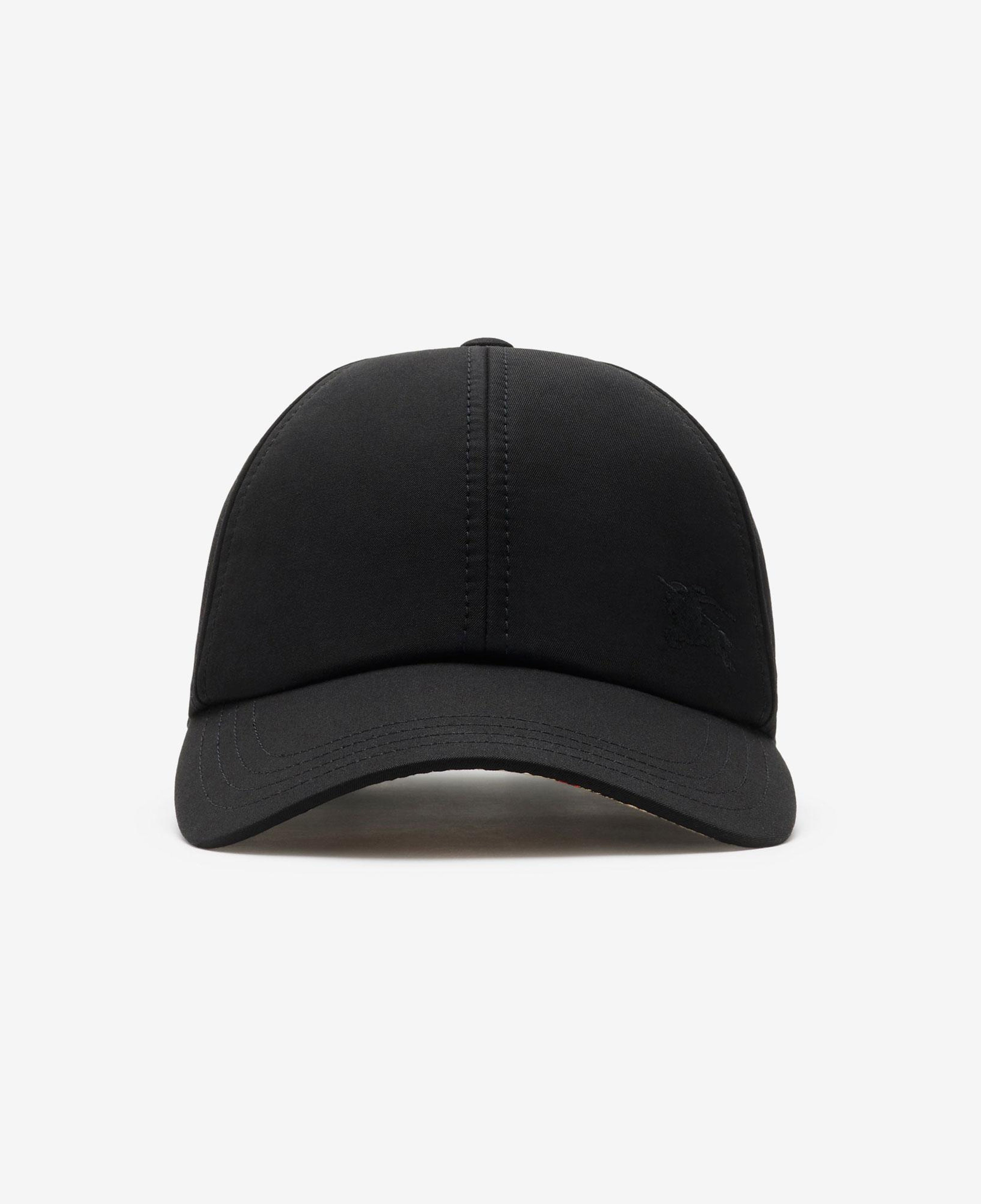 Burberry Gabardine Baseball Erkek Siyah Şapka