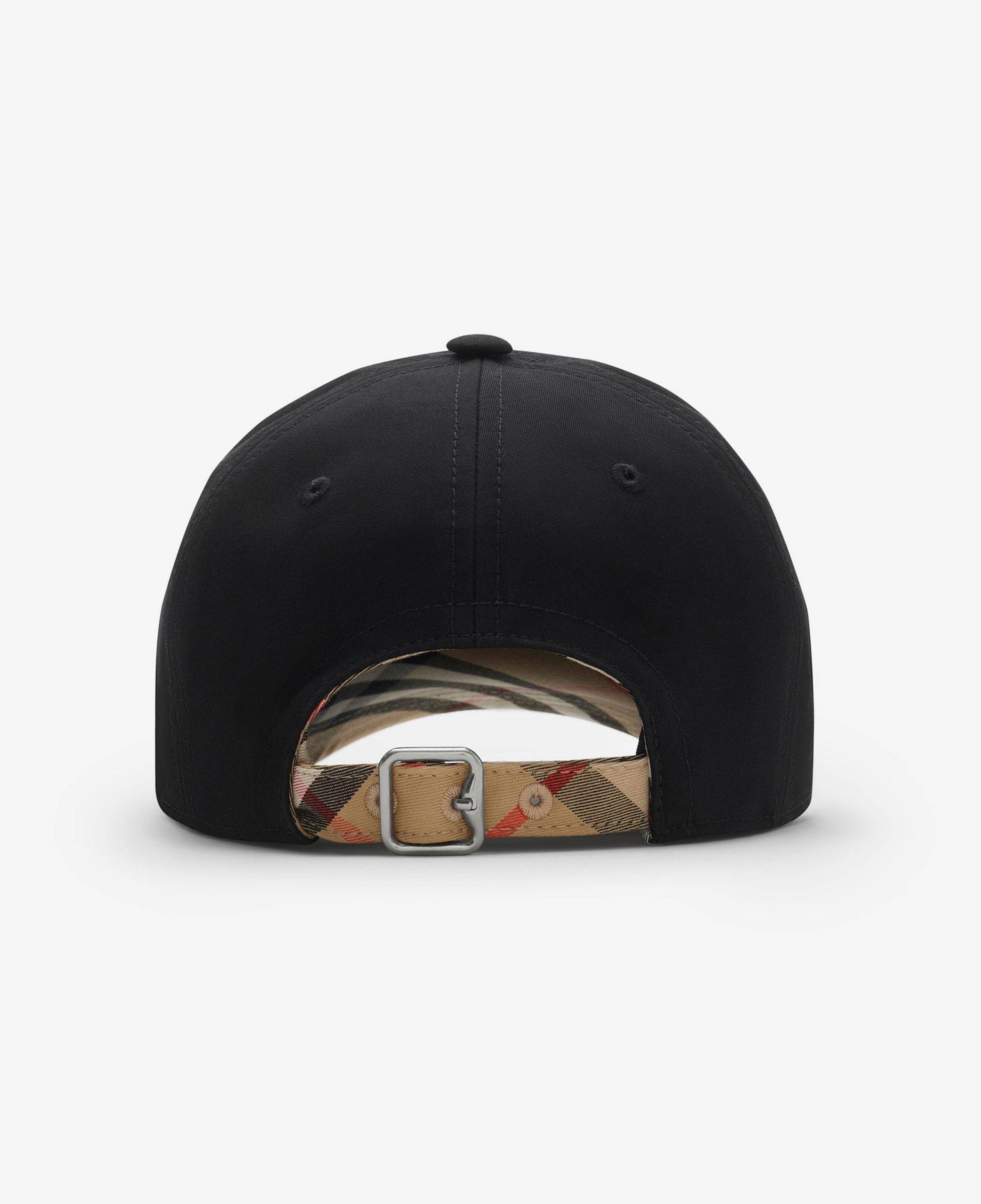 Burberry Gabardine Baseball Erkek Siyah Şapka